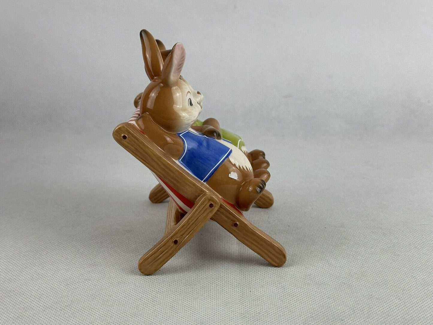 Goebel Easter Great Weather Today Rabbits 4.7“ With Goebel Box Porcelain Germany