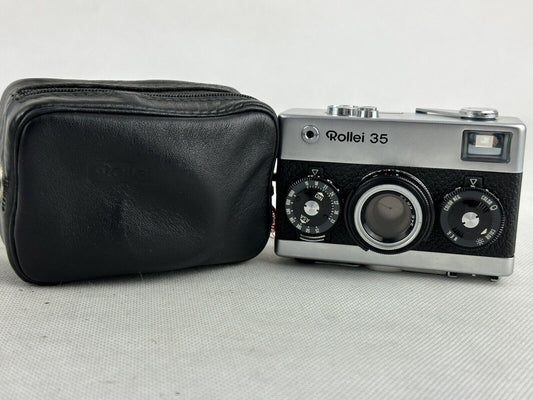 Rollei 35 Silver Singapure With Filter and Original Case