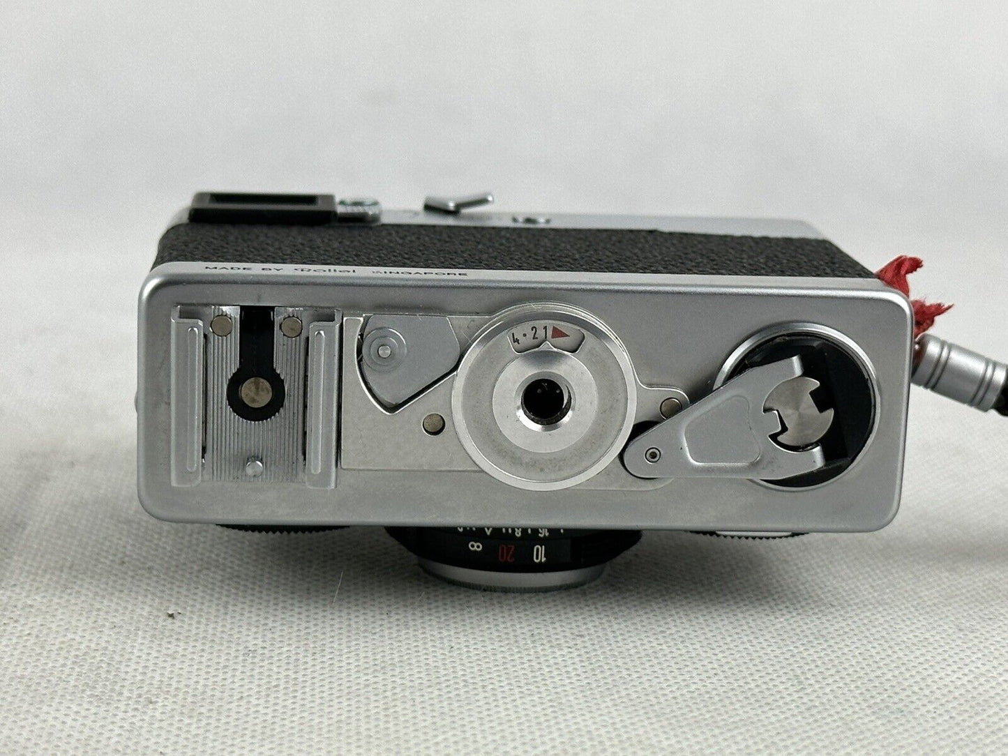 Rollei 35 Silver Singapure With Filter and Original Case