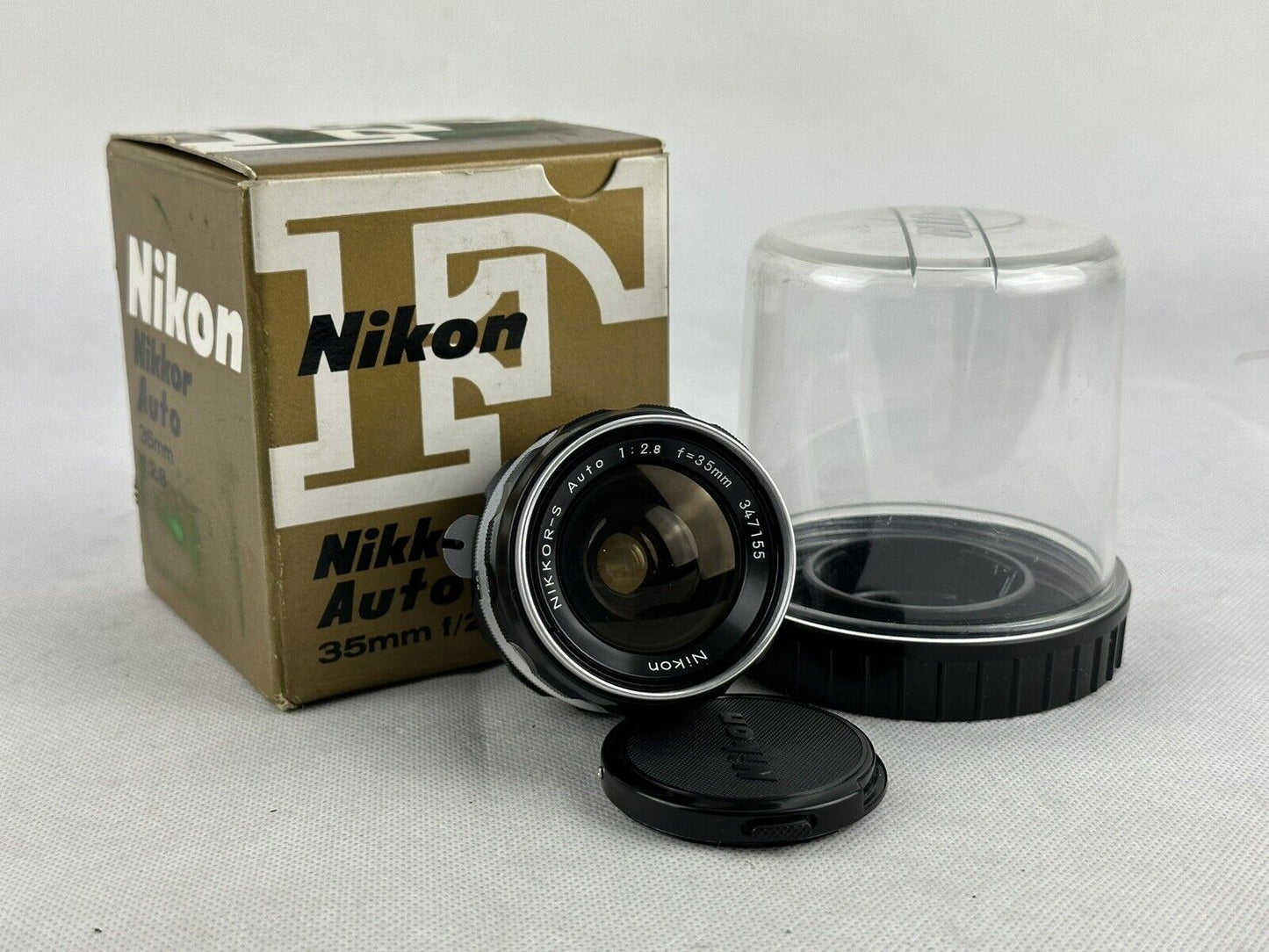 nikon nikkor-s auto 35mm f2.8 Japan with Original Box