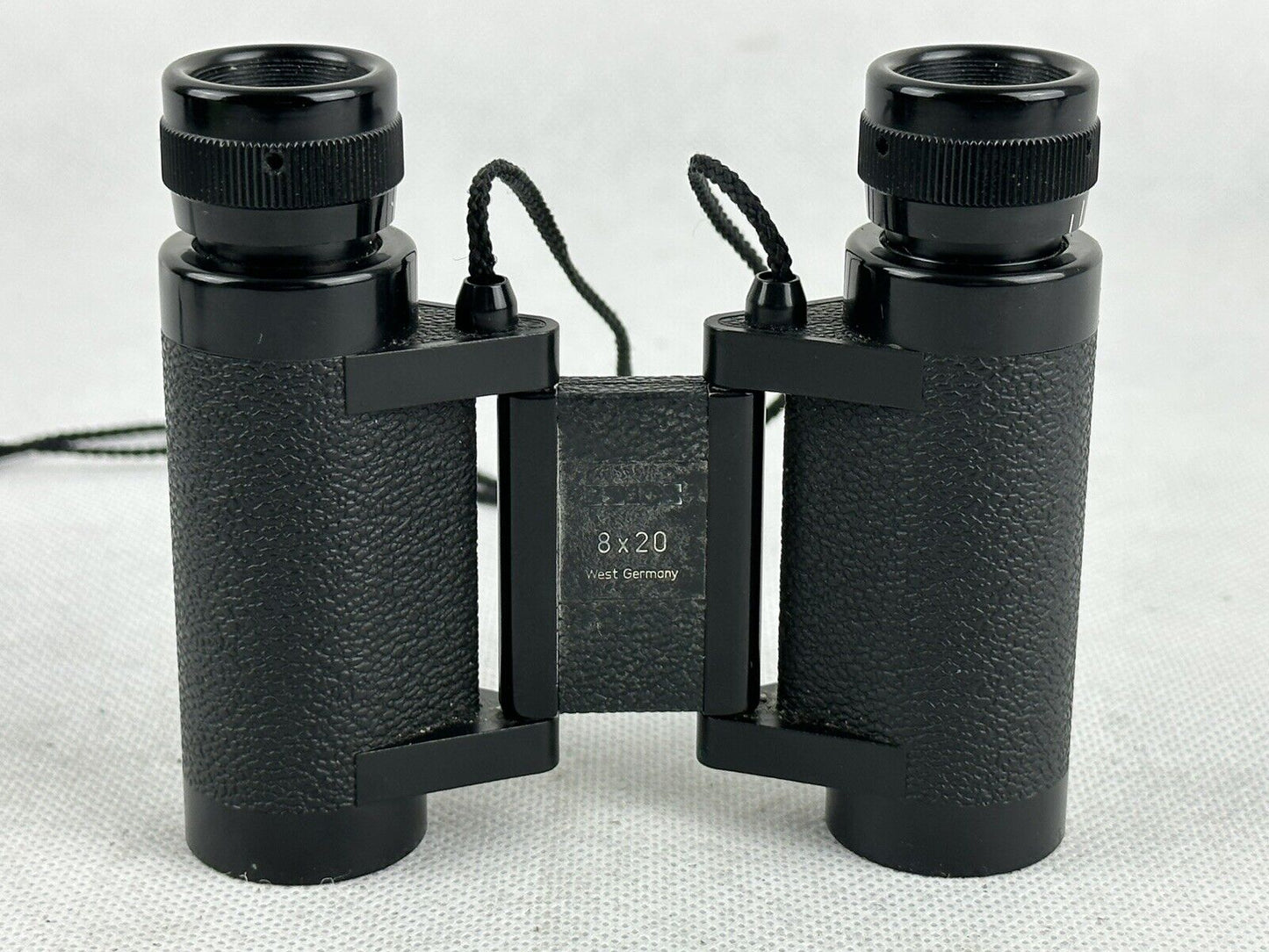 Carl Zeiss 8x20 B Binoculars Black Germany Incl. Original Case