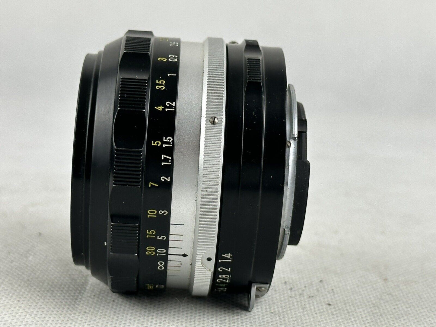 Nikon F2 Silver Camera With Nikkor S.C. Auto 50mm F 1.4 Japan Incl Original Case