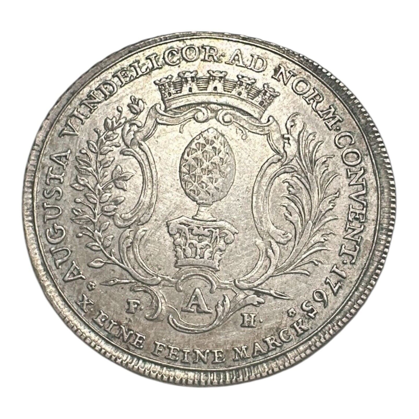 Germany, Empire, Augsburg, City. Franz I. (1745-1765). 1 Reichstaler 1765
