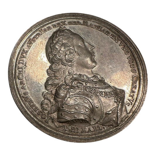 Nuremberg-City Silver Medal 1764 Germany Antique