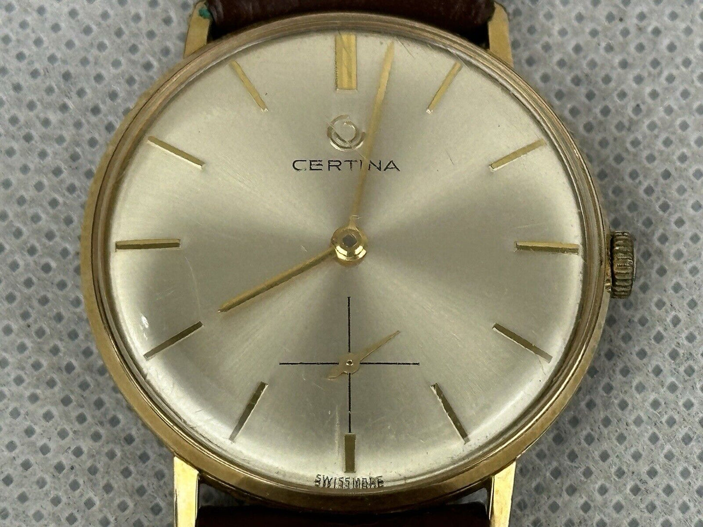 Certina Men’s Watch 35mm Vintage Gold / Steel Base Mechanical