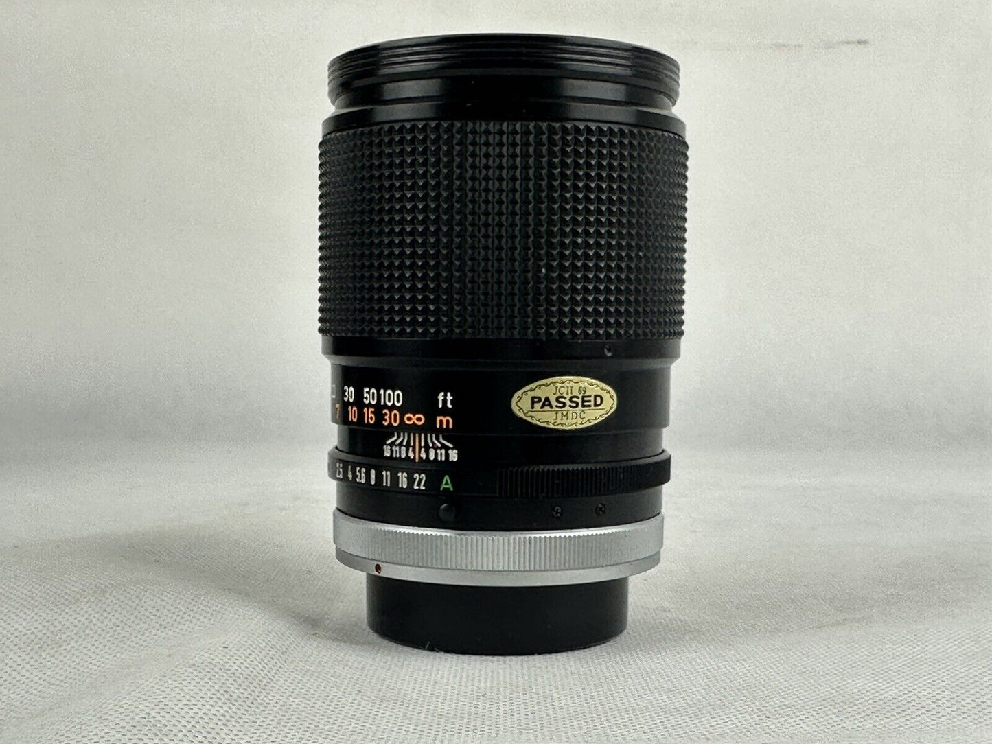 Canon FD 135mm F2.5 S.C. SC Telephoto FD Mount Lens With Caps,Filter And Case