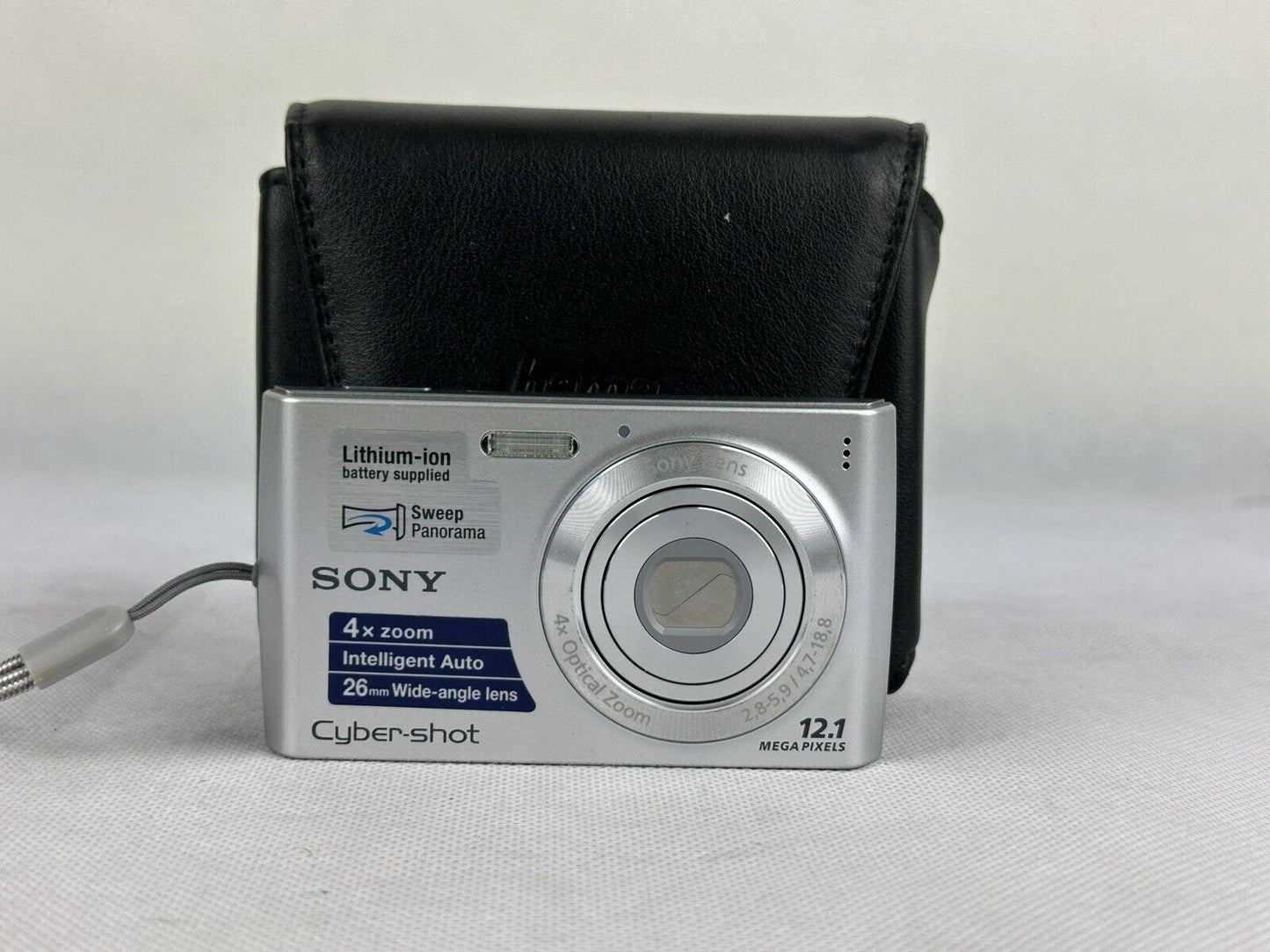 Sony Cyber-shot DSC-W510 Silver 12.1MP Digital Camera - Compact & Tested Working