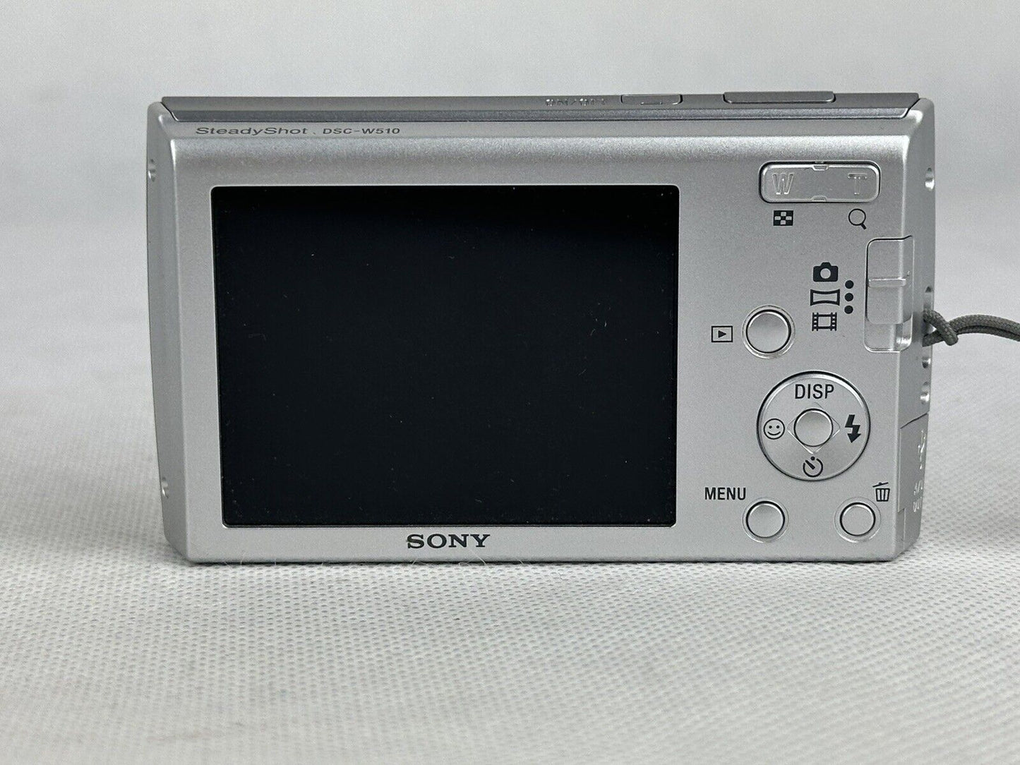 Sony Cyber-shot DSC-W510 Silver 12.1MP Digital Camera - Compact & Tested Working