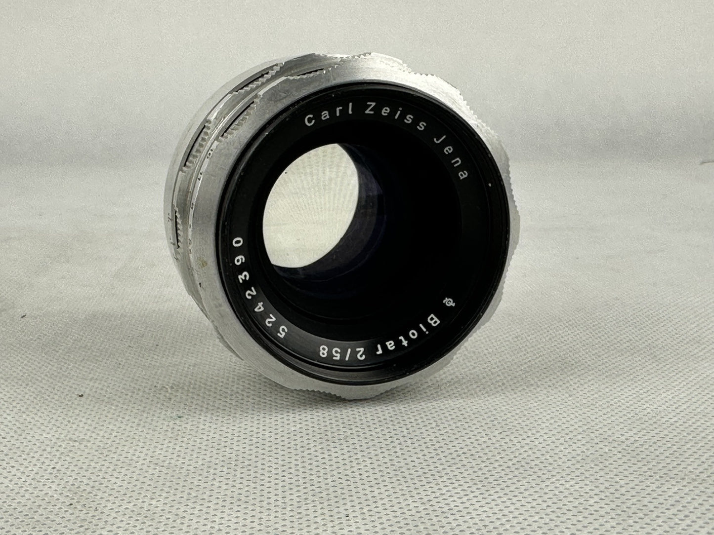 Carl Zeiss Jena BIOTAR DDR Q1 2/58 58 mm 58mm 1:2  f/2 Lens Objektiv M42