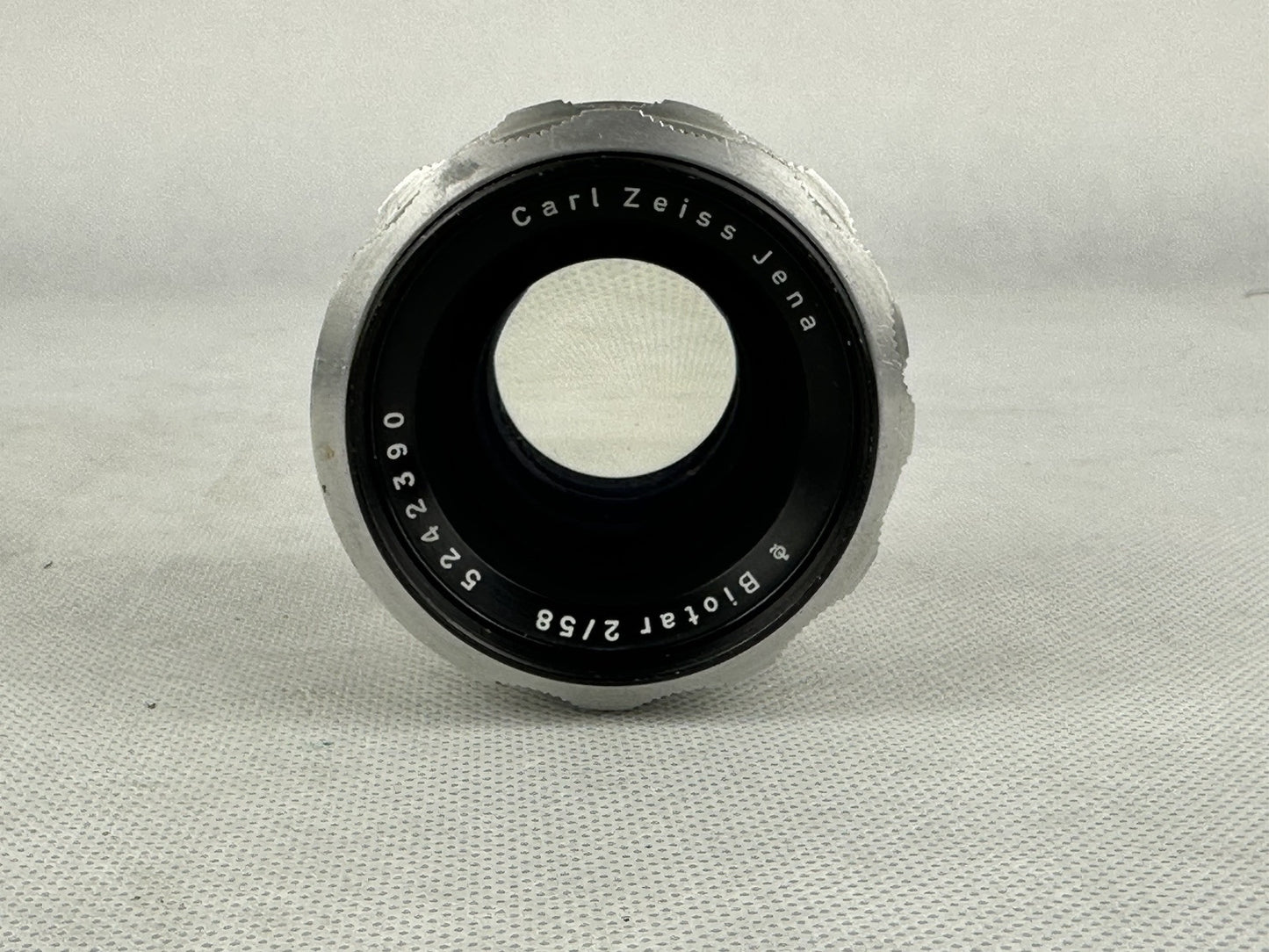 Carl Zeiss Jena BIOTAR DDR Q1 2/58 58 mm 58mm 1:2  f/2 Lens Objektiv M42