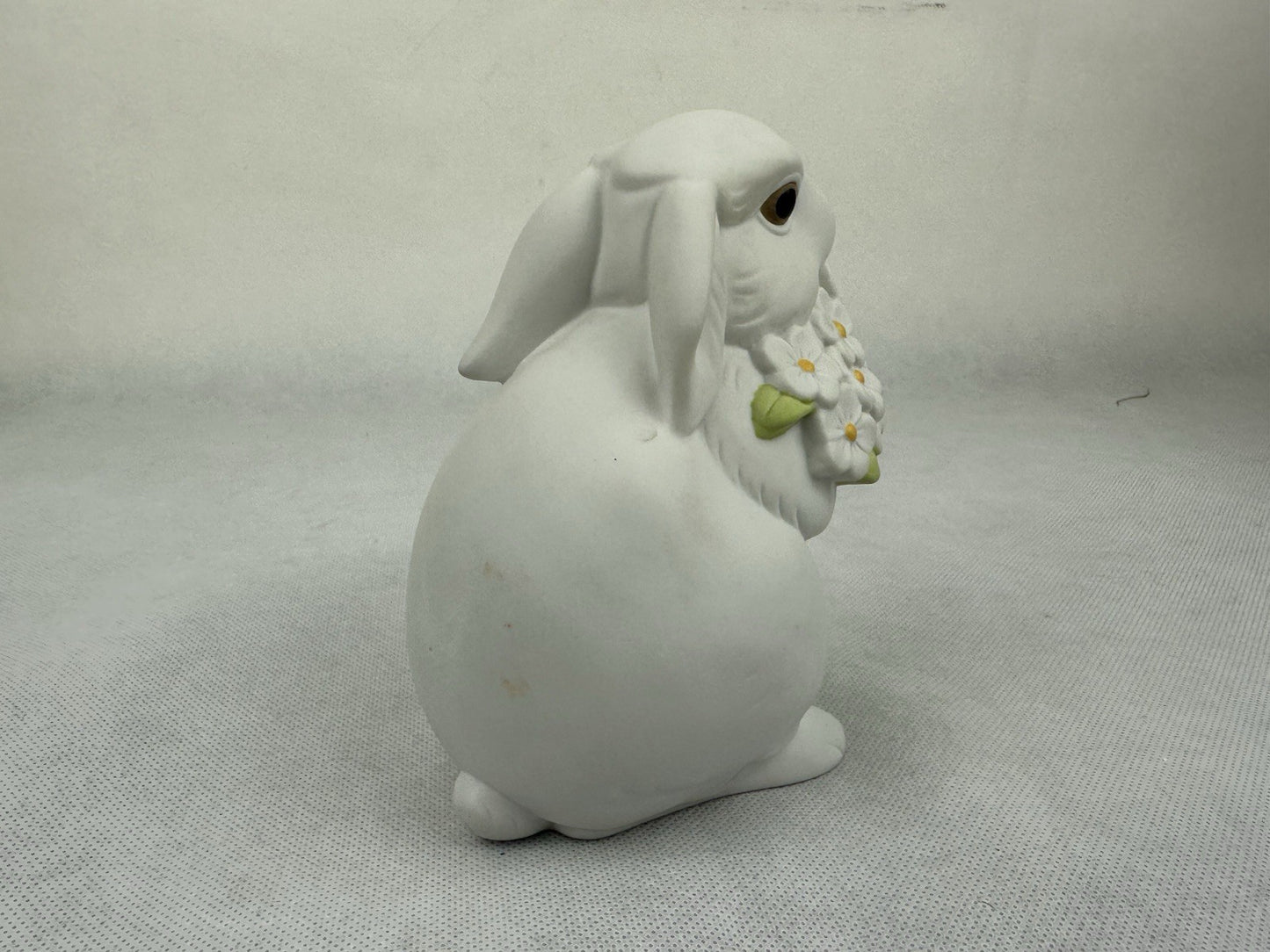 Hutschenreuther Bunny Rabbit Flowers 5.1” Coloured