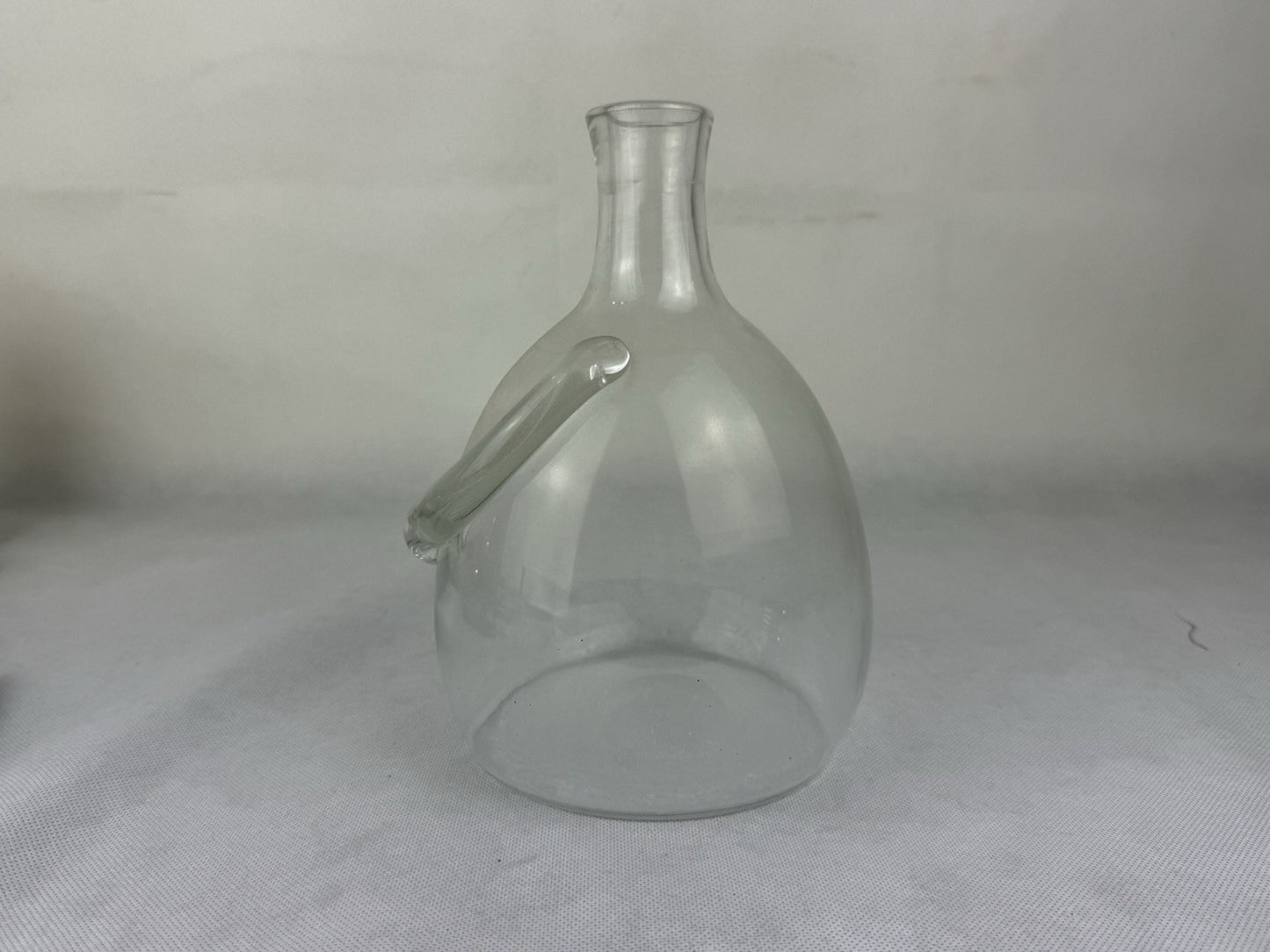 Vintage Erik Hoglund People Caraf Clear Glass Decanter   Huge 11.8” 30cm Sweden