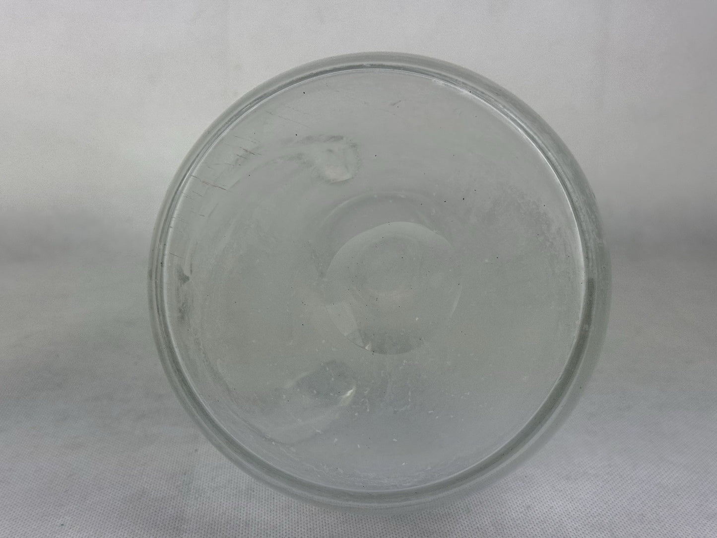 Vintage Erik Hoglund People Caraf Clear Glass Decanter   Huge 11.8” 30cm Sweden