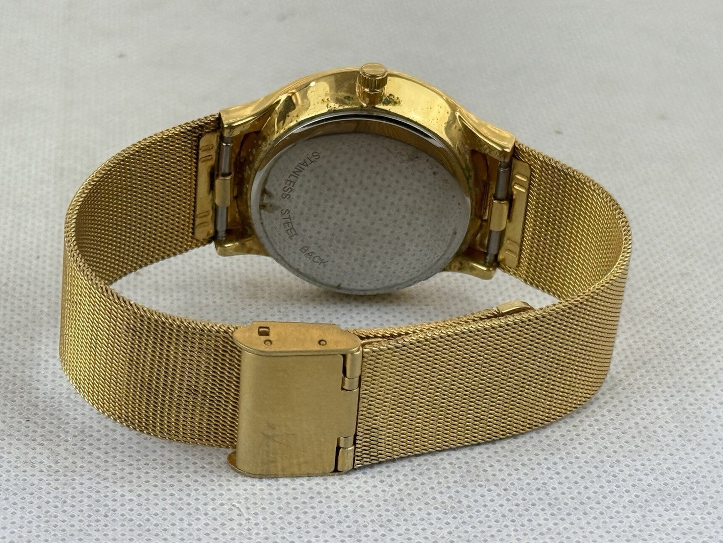Charles Frantz Paris Solar Watch Gold 39mm