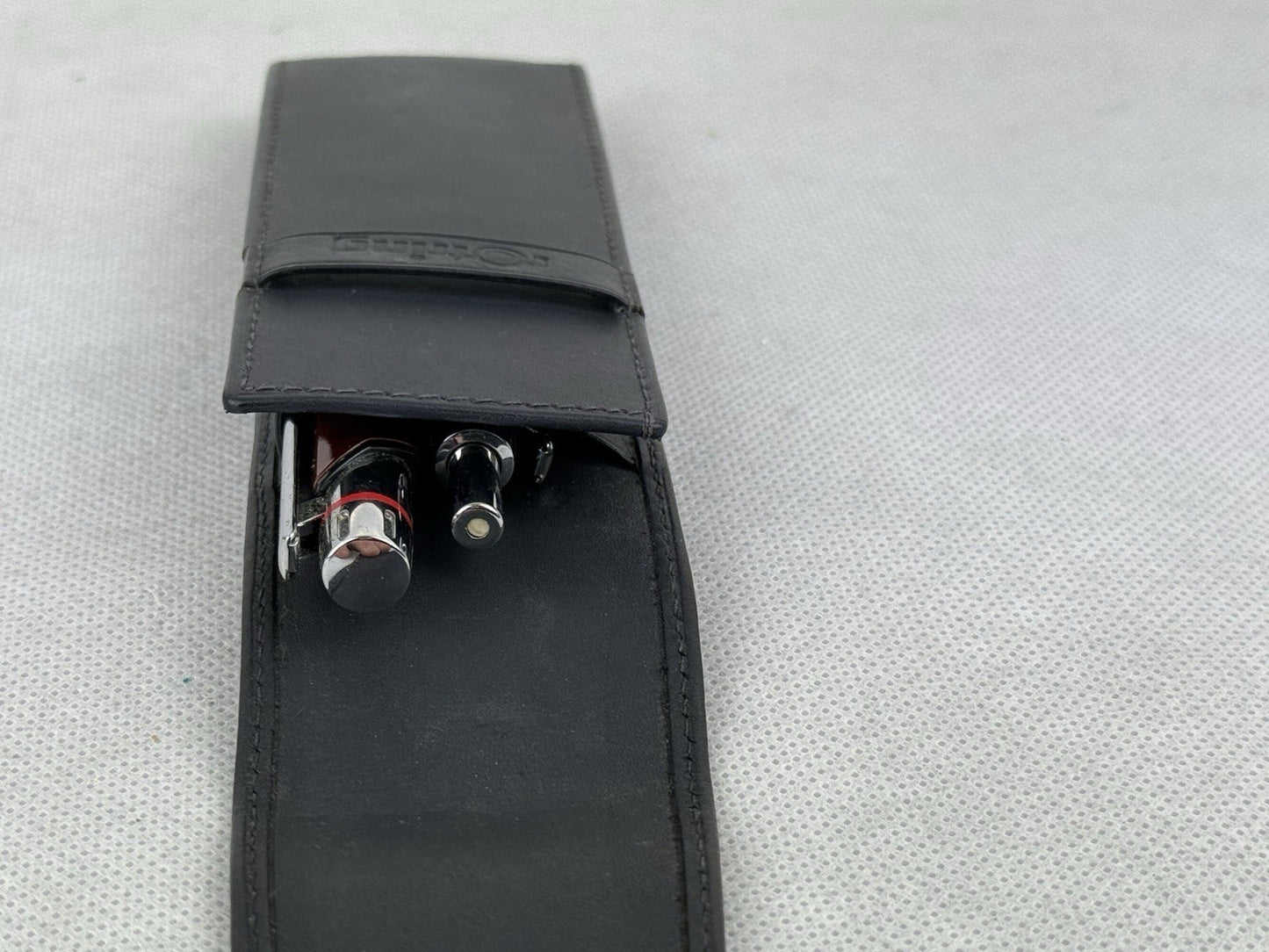 Rotring Newton Fountain Pen & 3 In 1 Ballpoint Pen Bronze With Original Case