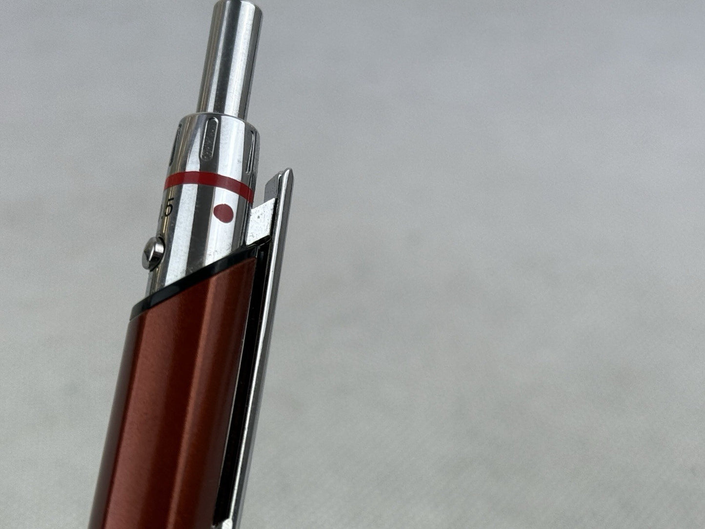 Rotring Newton Fountain Pen & 3 In 1 Ballpoint Pen Bronze With Original Case