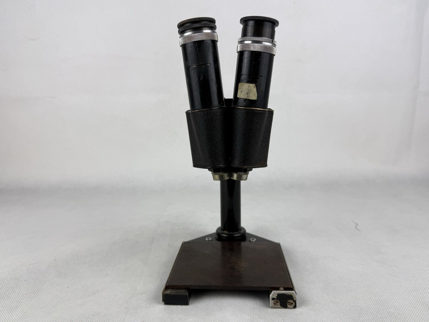 E. Leitz Wetzlar Microscope Antique Vintage Black Germany
