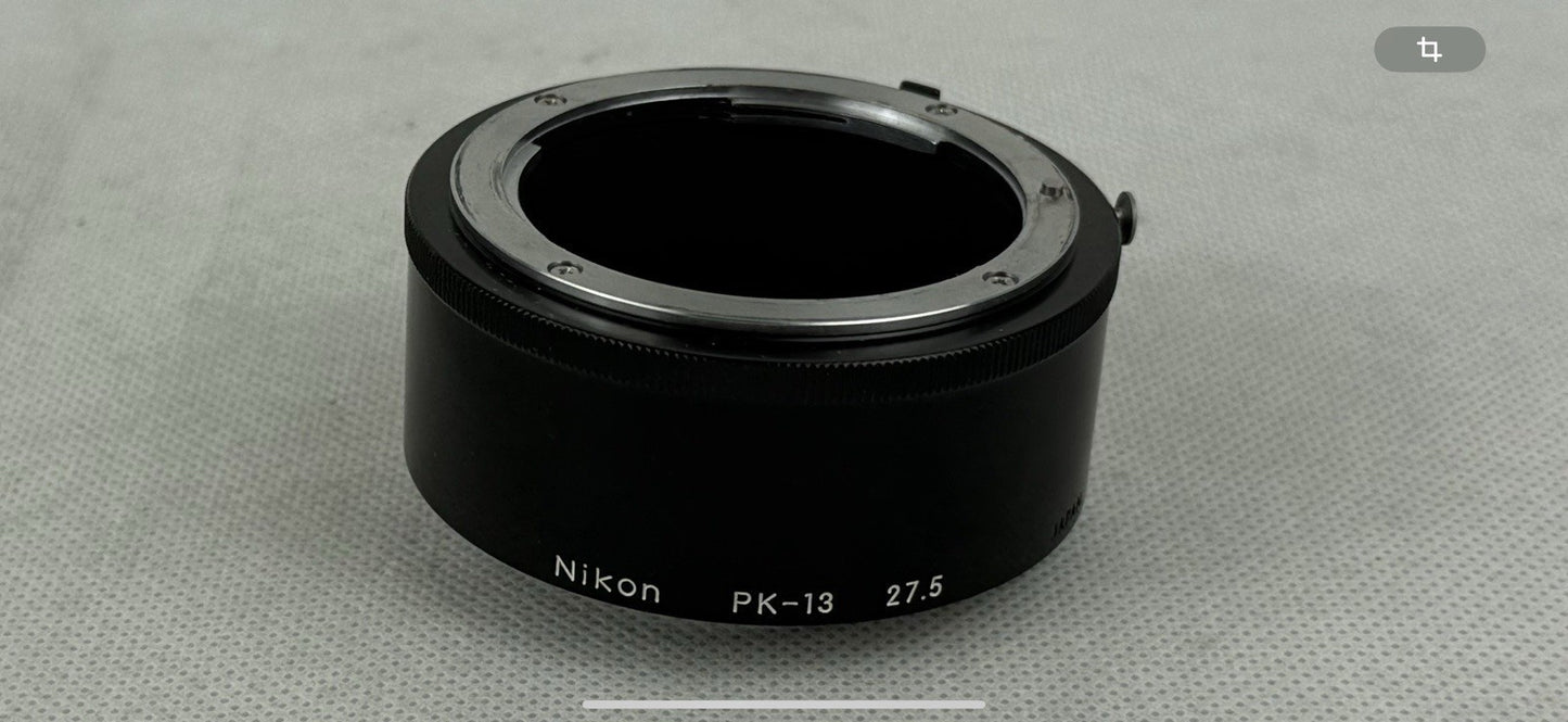 Nikon TC-200 2x Teleconverter with Nikon PK-11 PK-12 PK-13 Extension Tube Adapters