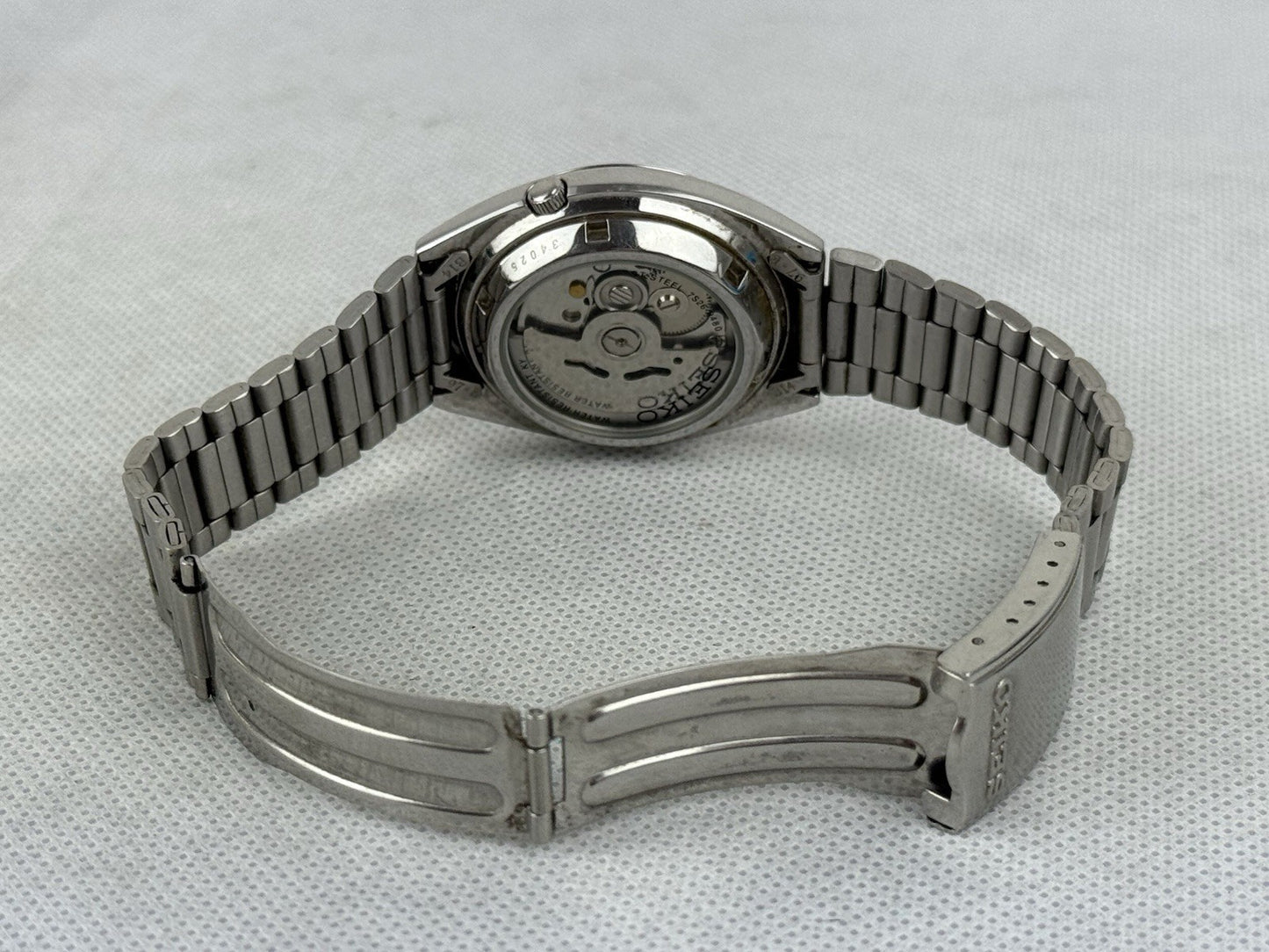 Seiko 5 Automatic Blue Dial Stainless Steel Men's Watch SNXS77