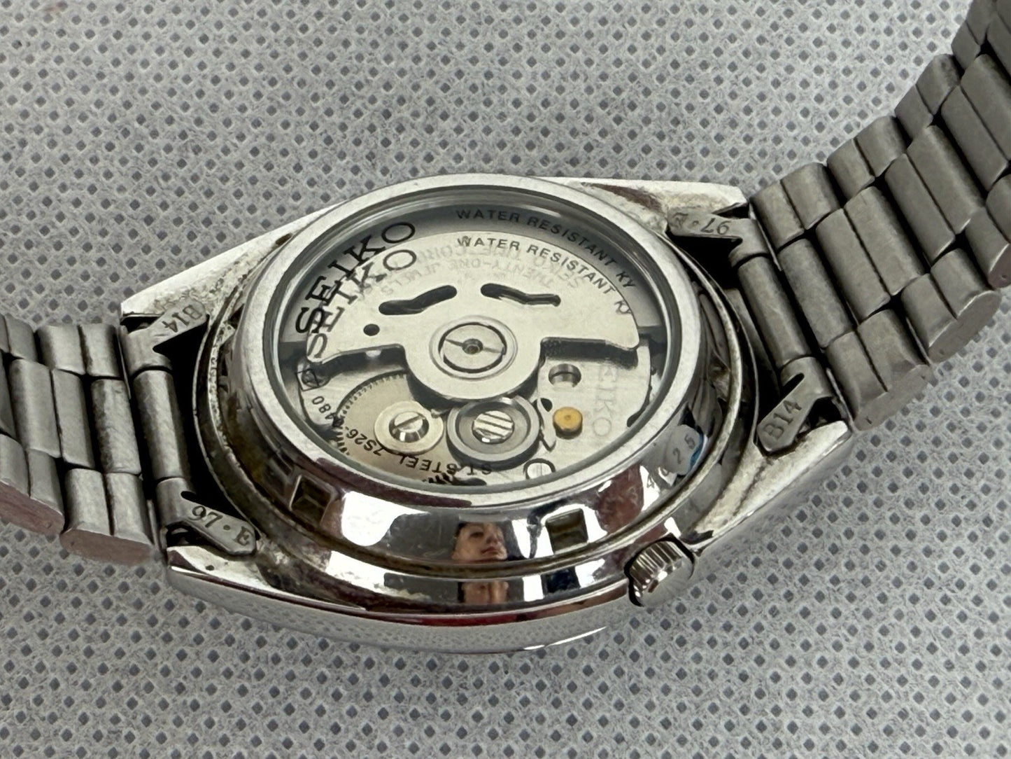 Seiko 5 Automatic Blue Dial Stainless Steel Men's Watch SNXS77