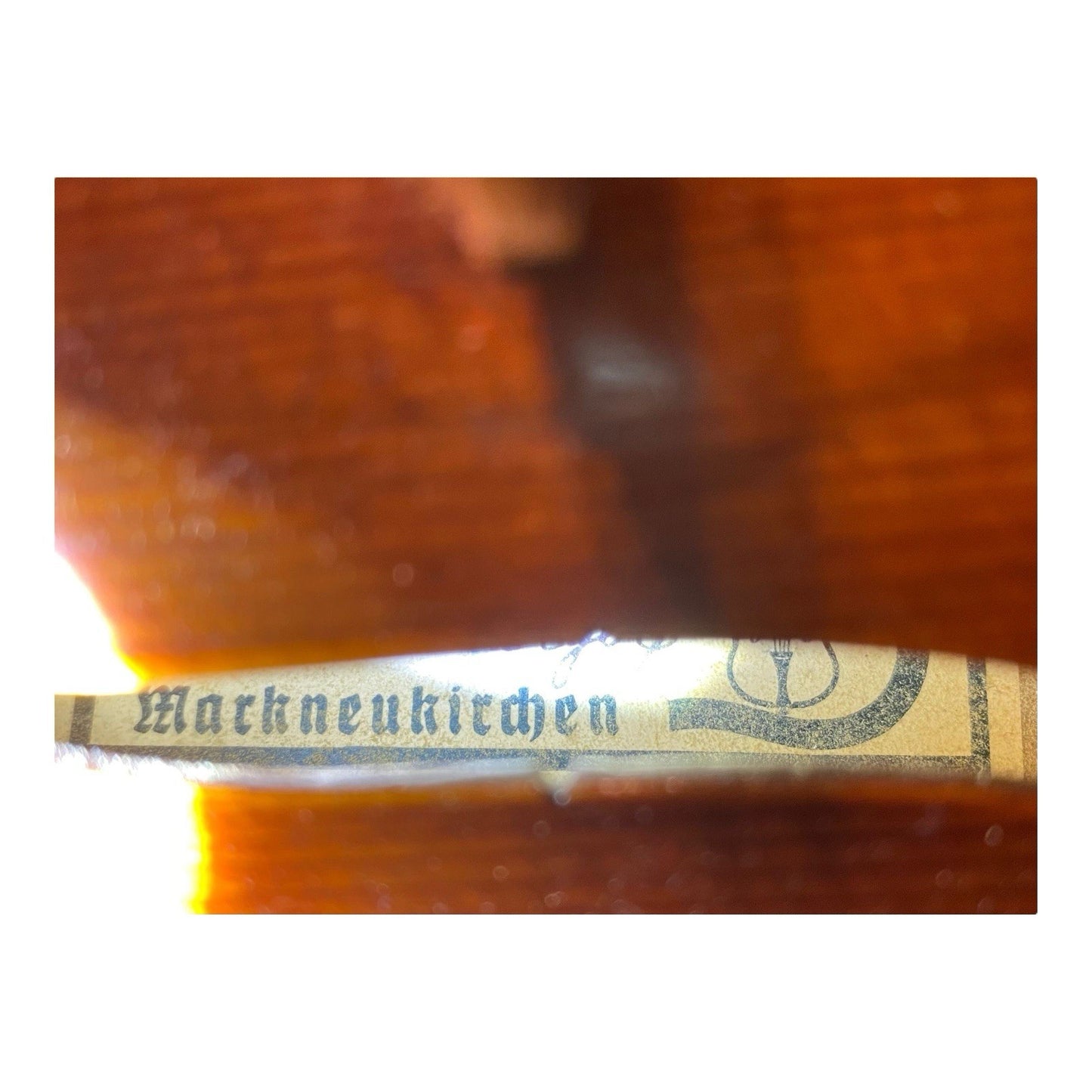 Theodor Berger Master Violin 4/4 – Markneukirchen, Handmade, German Luthier