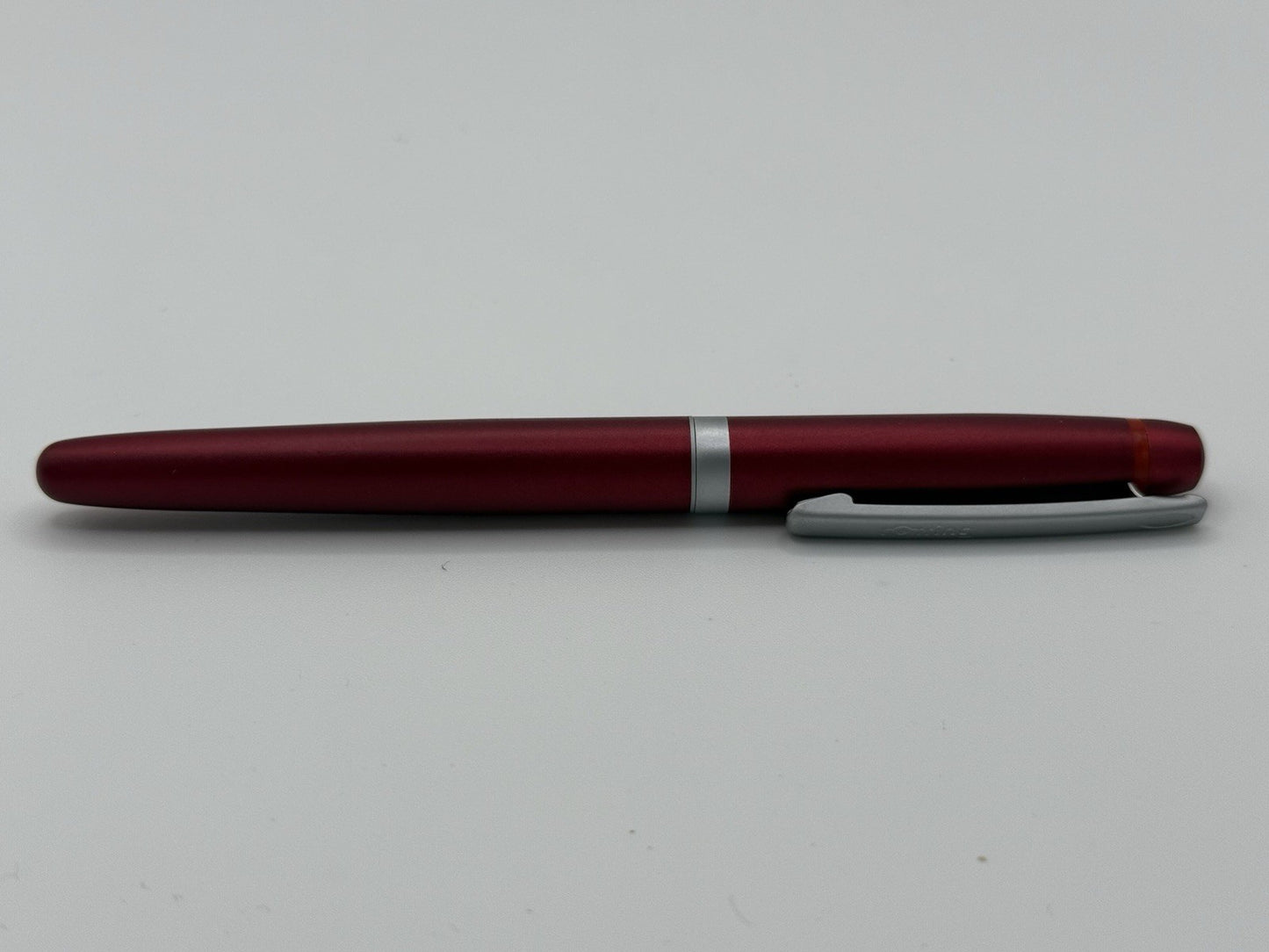 Rotring Fountain Pen NOS 2000s Lady Freeway Rubin Red Aluminium Matte Germany