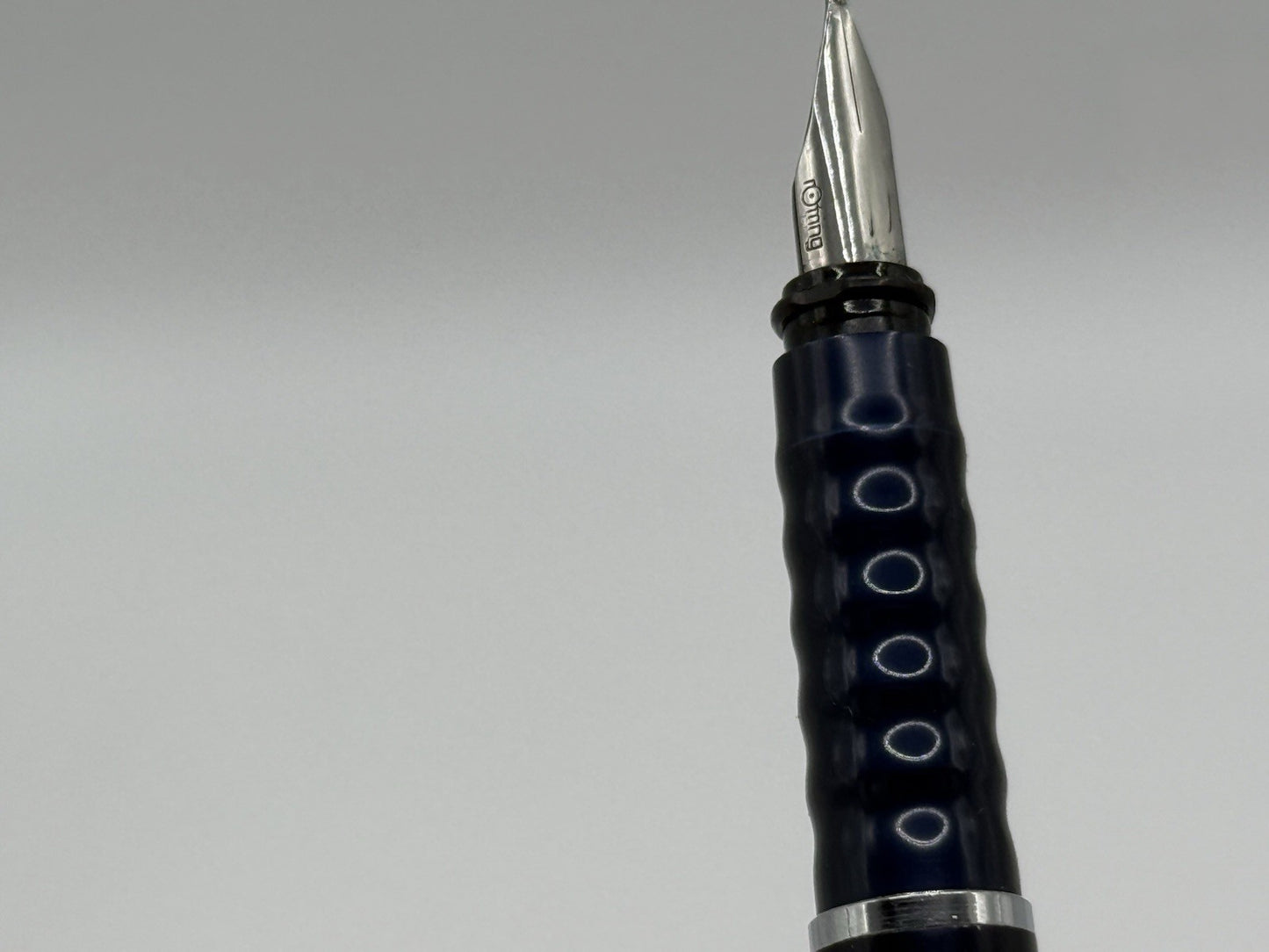 Rotring Esprit Fountain Pen Blue M Nib Made In Germany Vintage