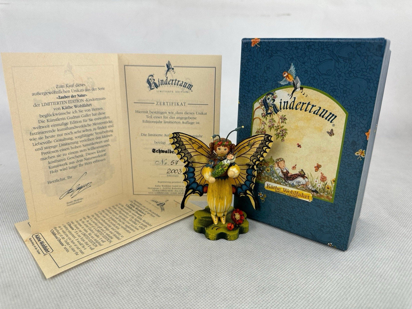 Kathe Wohlfahrt Brombeerfalter & Schwalbenschwanz Limited Edition