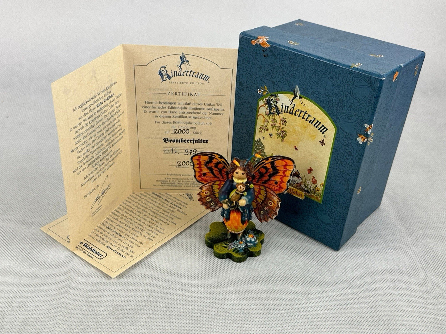 Kathe Wohlfahrt Brombeerfalter & Schwalbenschwanz Limited Edition