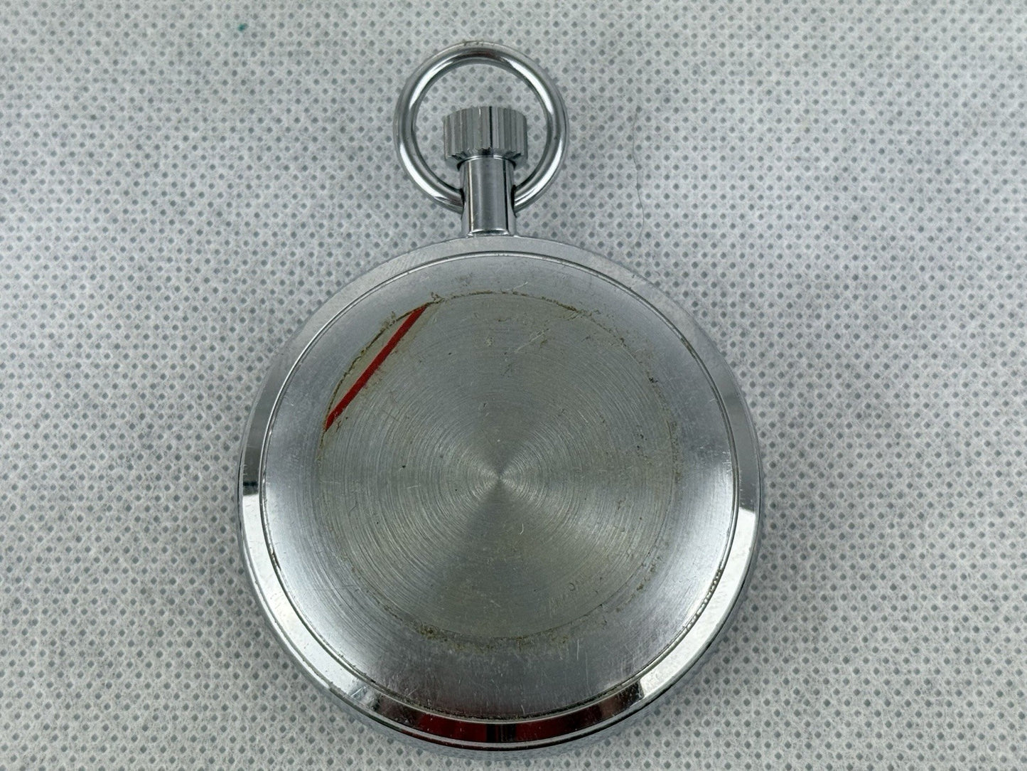 Vintage Junghans 1/10 Second Stopwatch Pocket Watch Incl. Case  Germany