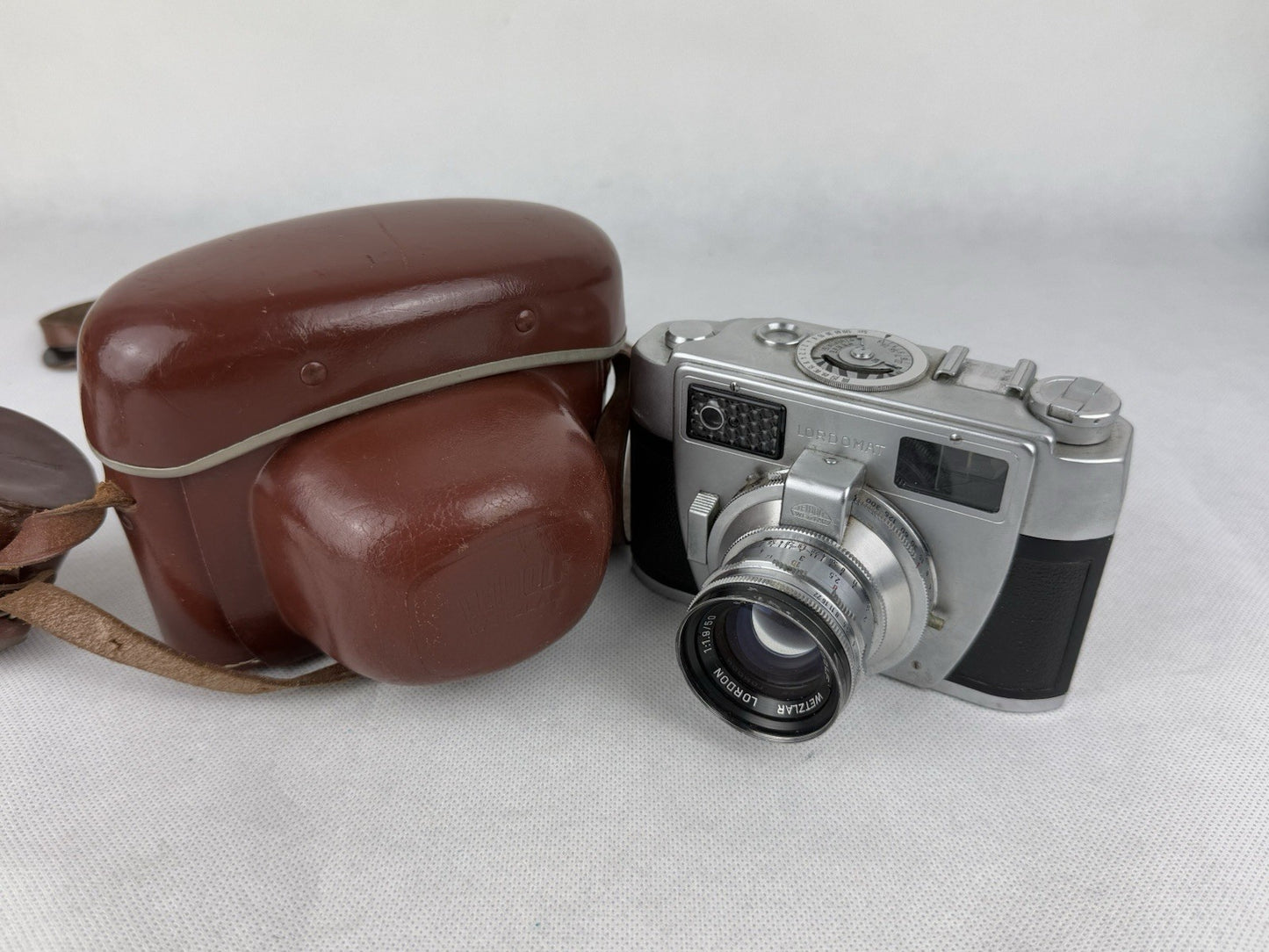 Leidolf Lordomat Full Set Lordon 1.9 50mm / Schacht Lordonar 3.5 35mm W/ Case