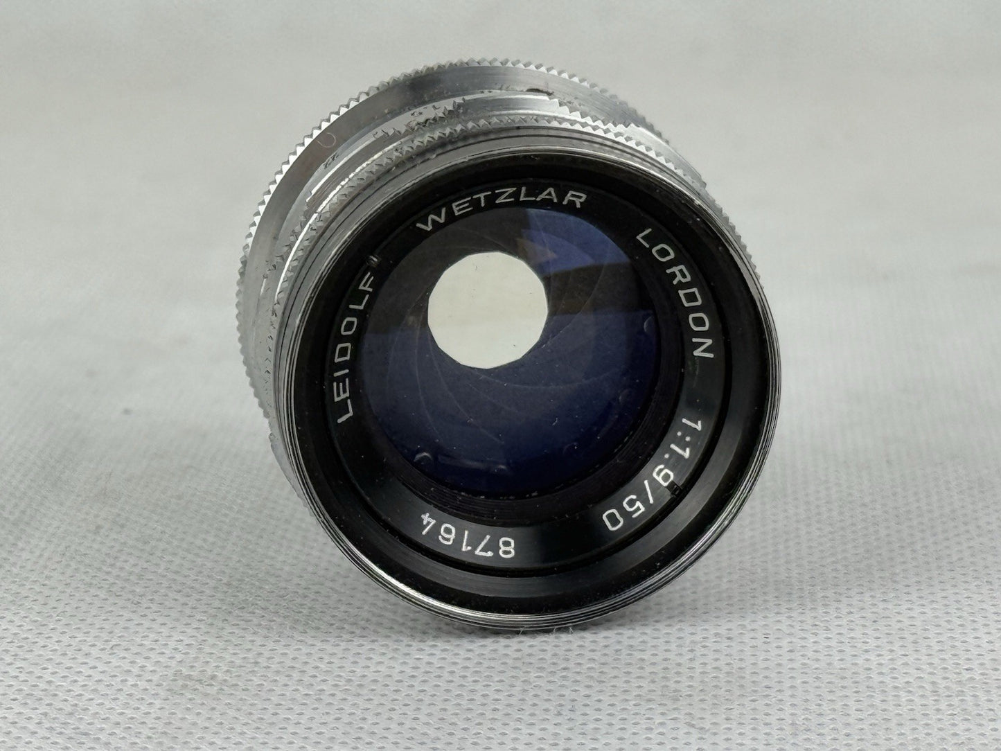 Leidolf Lordomat Full Set Lordon 1.9 50mm / Schacht Lordonar 3.5 35mm W/ Case