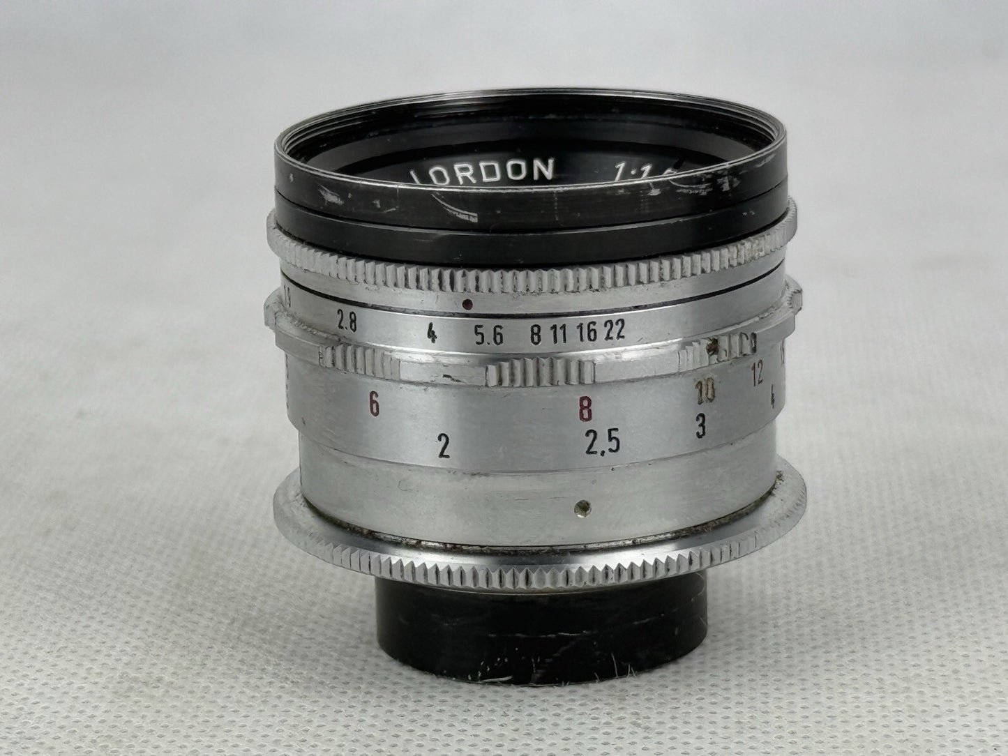 Leidolf Lordomat Full Set Lordon 1.9 50mm / Schacht Lordonar 3.5 35mm W/ Case
