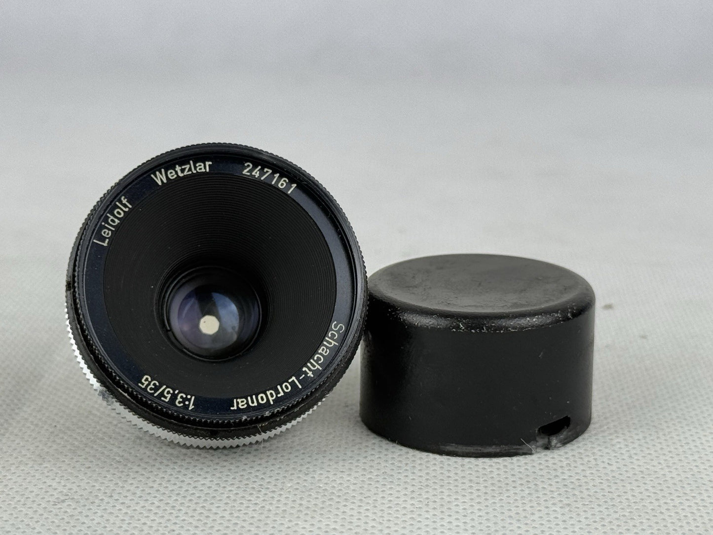 Leidolf Lordomat Full Set Lordon 1.9 50mm / Schacht Lordonar 3.5 35mm W/ Case