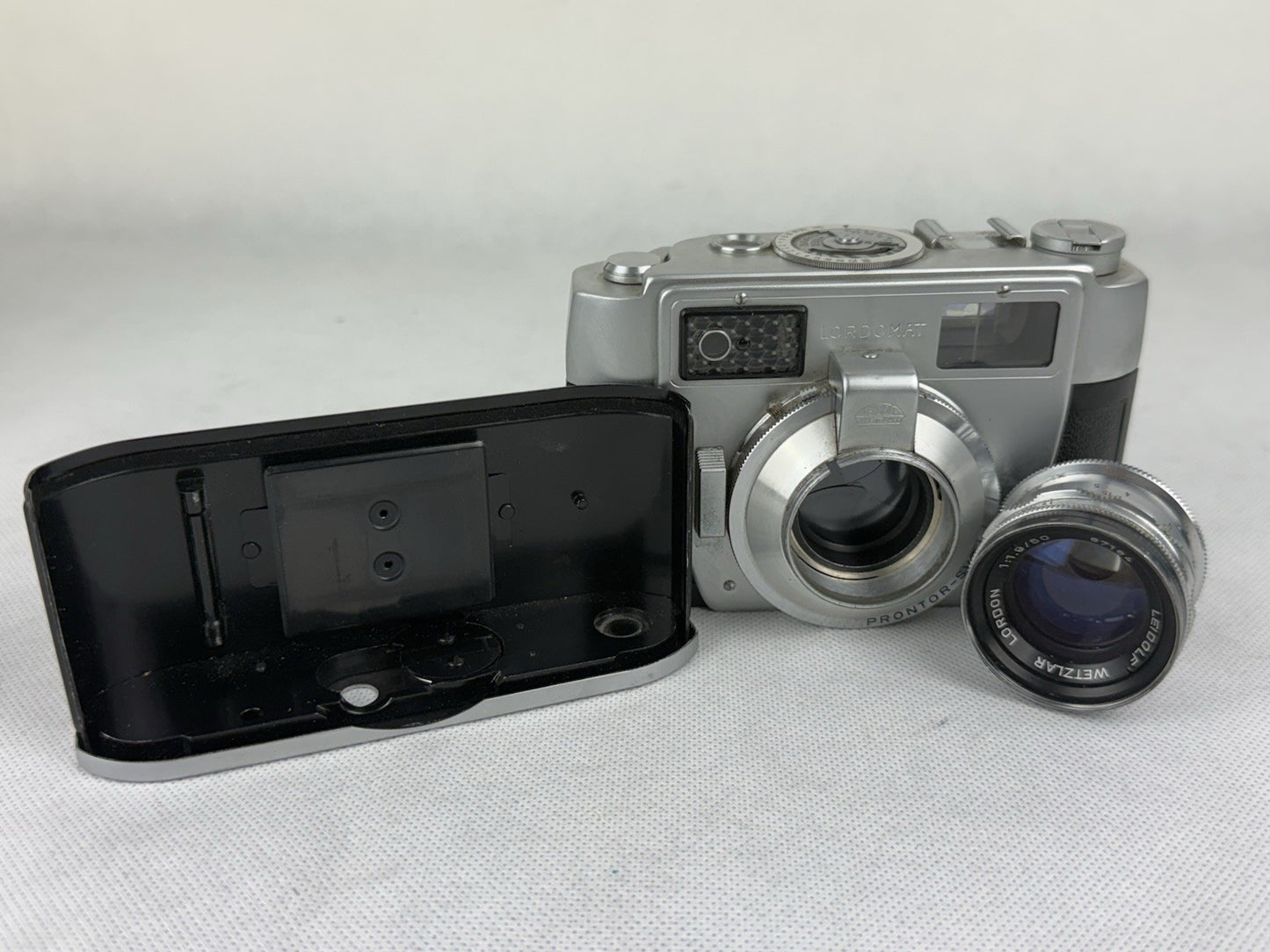 Leidolf Lordomat Full Set Lordon 1.9 50mm / Schacht Lordonar 3.5 35mm W/ Case