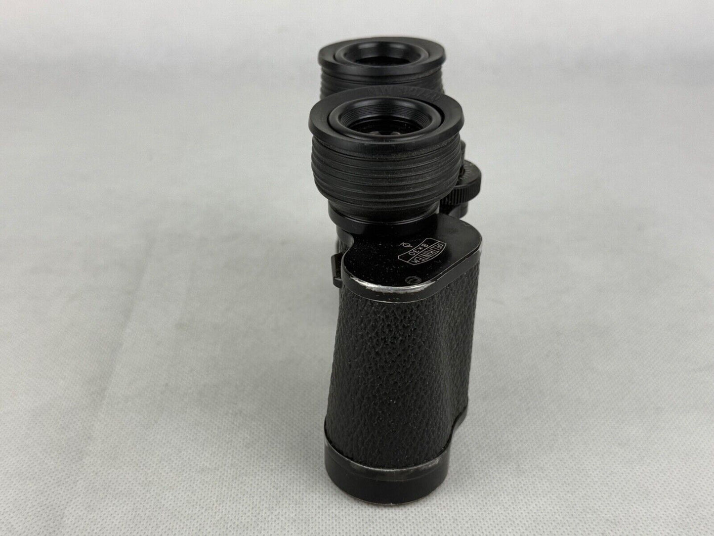 VINTAGE Carl Zeiss Jena DELTRINTEM 8x30 Q1 Binoculars w/ Leather Case