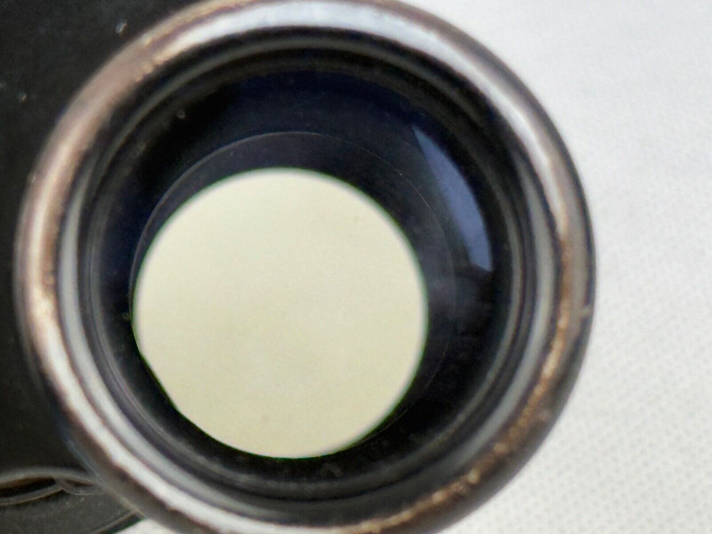 VINTAGE Carl Zeiss Jena DELTRINTEM 8x30 Q1 Binoculars w/ Leather Case