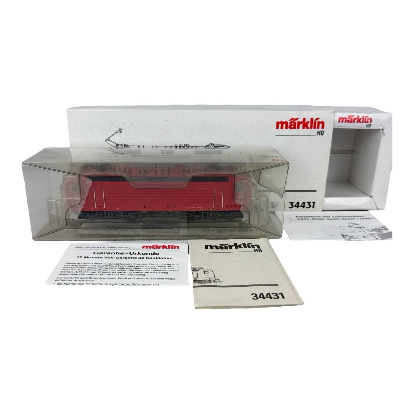 Marklin Gauge H0 34431 Electric Locomotive BR 143 of the DB AC Delta