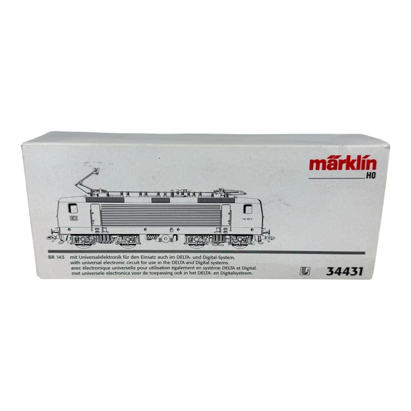 Marklin Gauge H0 34431 Electric Locomotive BR 143 of the DB AC Delta