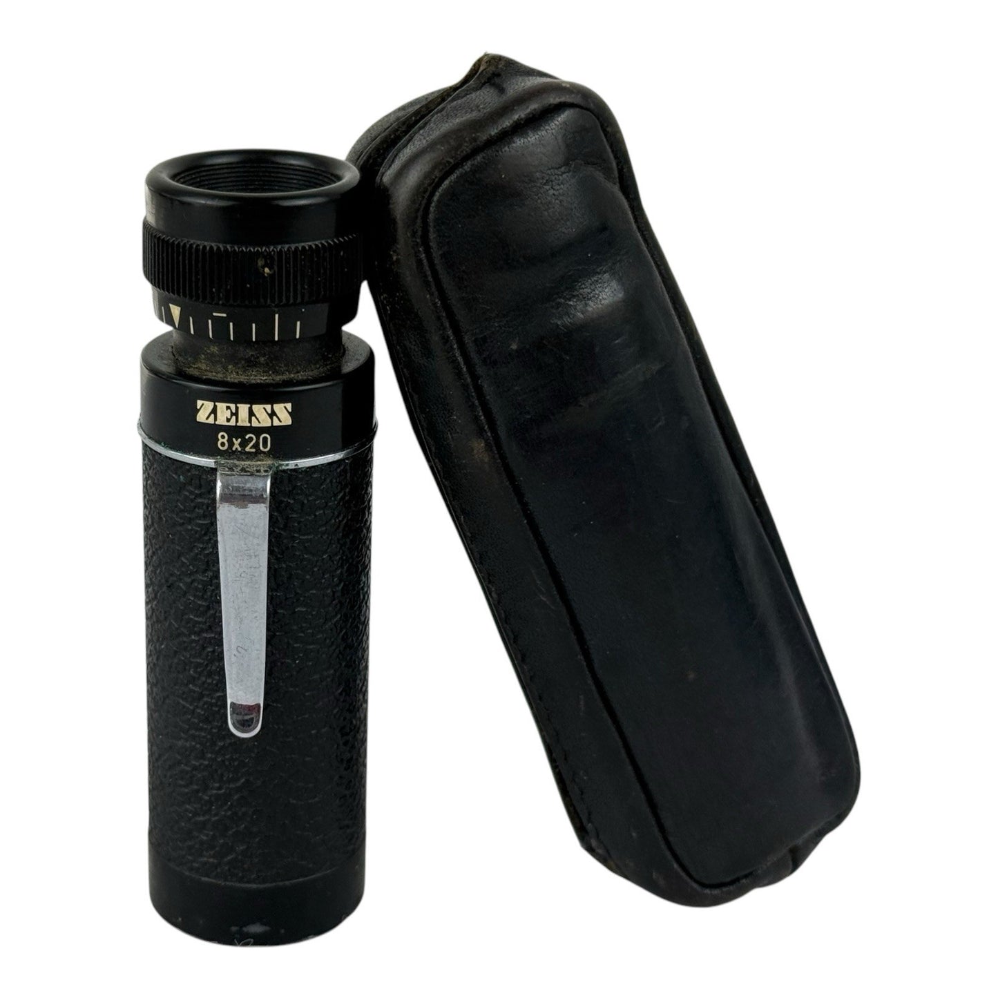 Vintage West Germany Zeiss 8x20 Monocular Black
