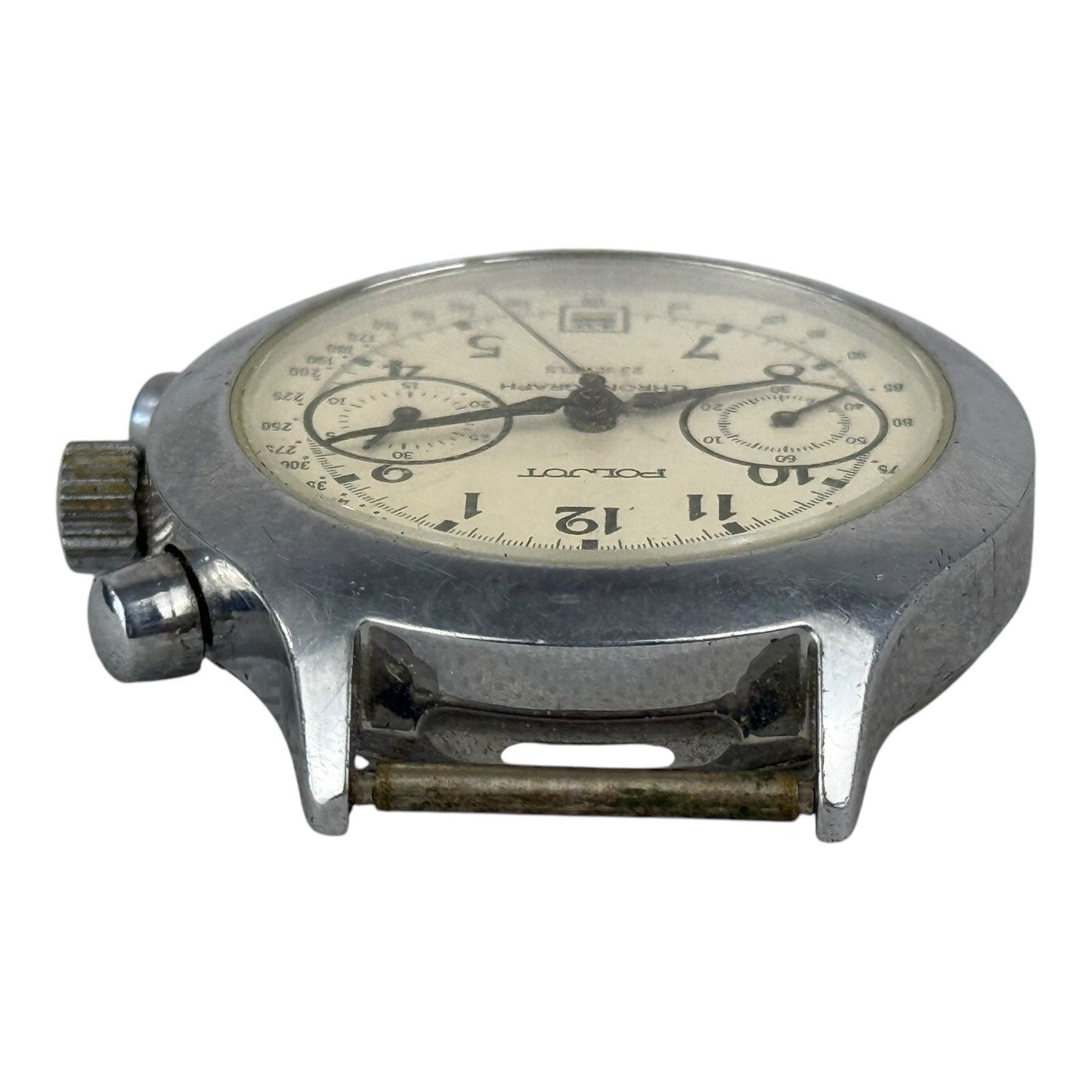 POLJOT CHRONOGRAPH CAL 3133 SOVIET UNION 23J MANUAL USSR MENS 42MM W/crown