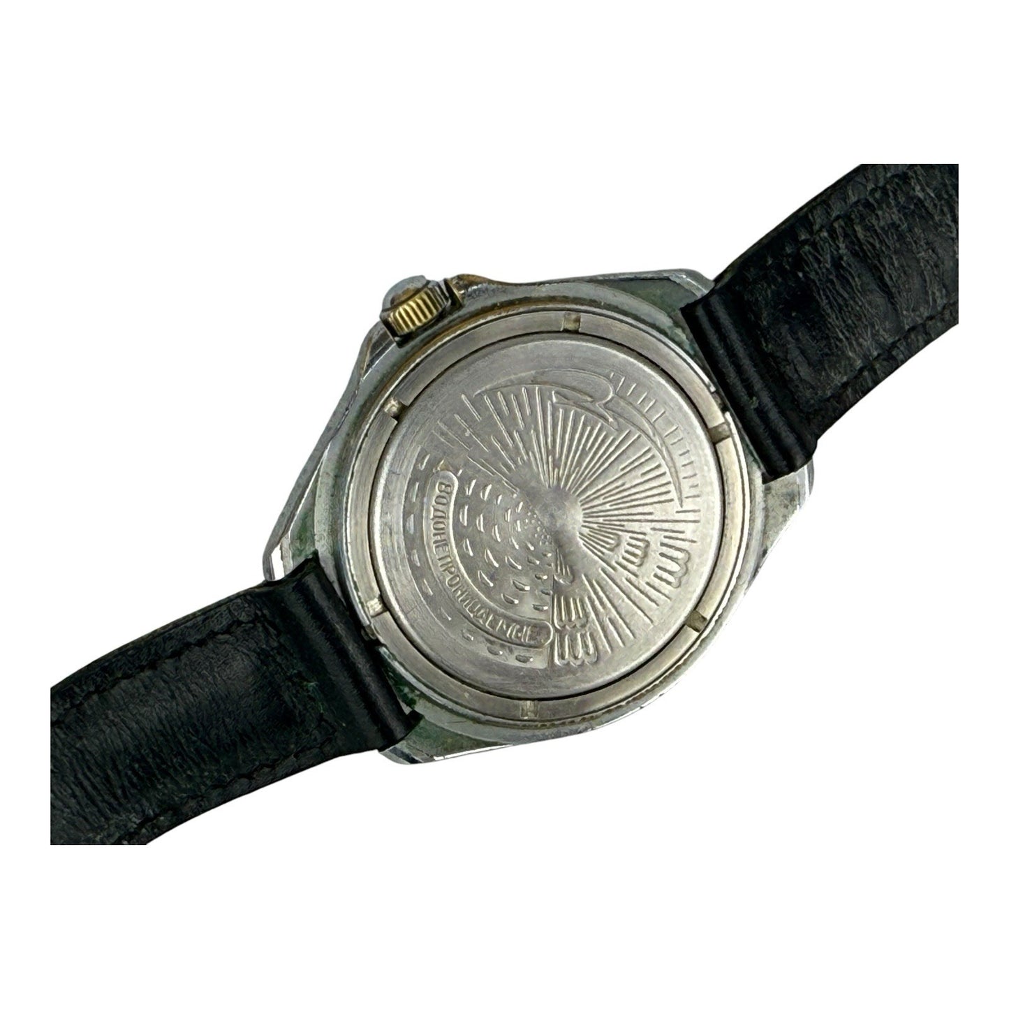 Watch Men's Military 45mm W/crown Vostok Komandirskie Manual USSR Wostok Soviet