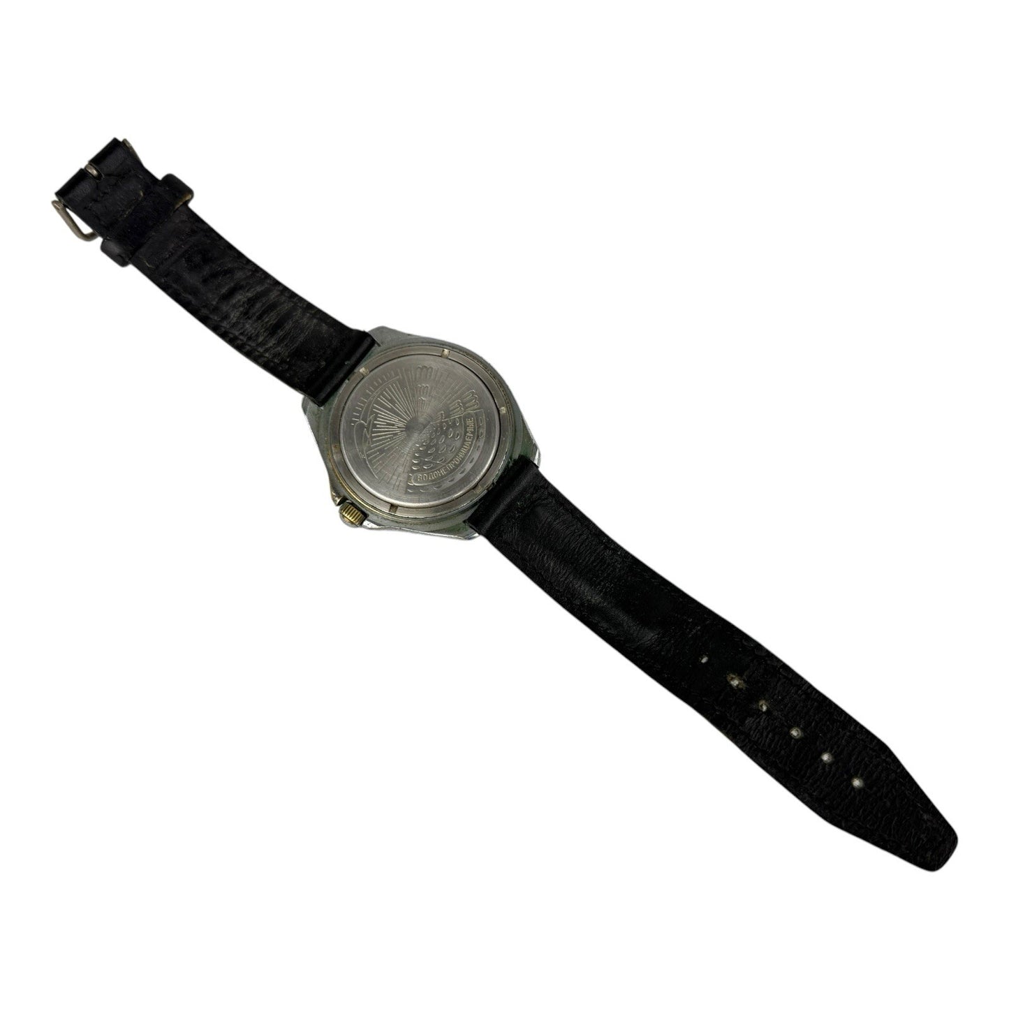 Watch Men's Military 45mm W/crown Vostok Komandirskie Manual USSR Wostok Soviet