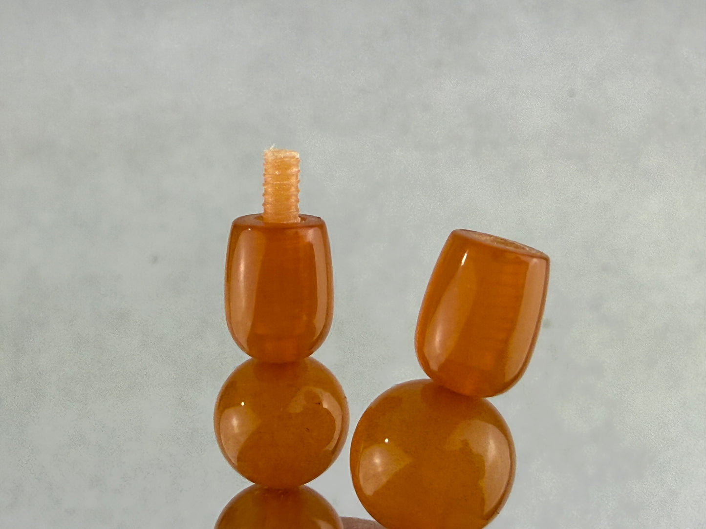Genuine Baltic Amber Necklace 78cm 60g Natural Butterscotch Round Beads Vintage Statement