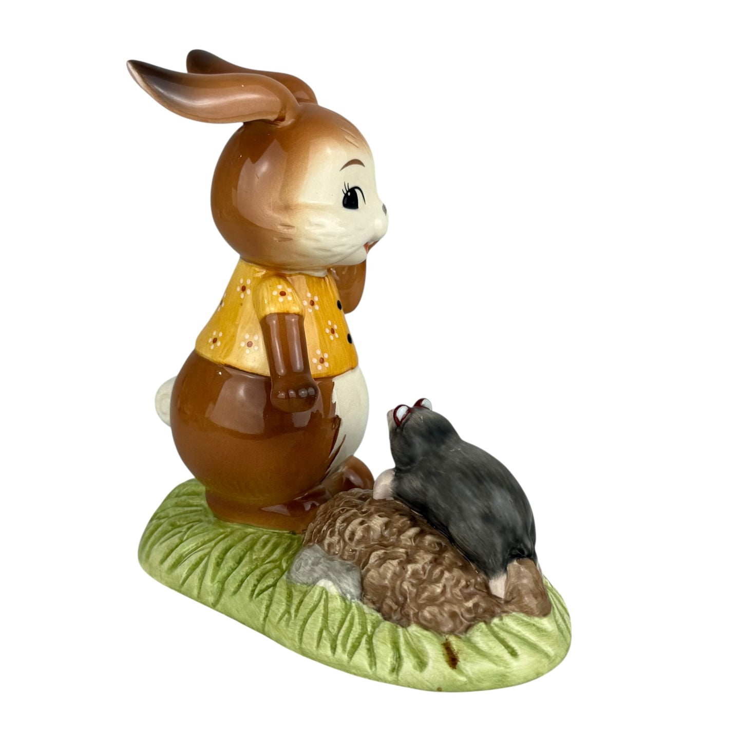 Goebel Bunny Figurine “Mein Kleiner Freund” Vintage Porcelain Rabbit Easter Decor Germany 11cm Collectible
