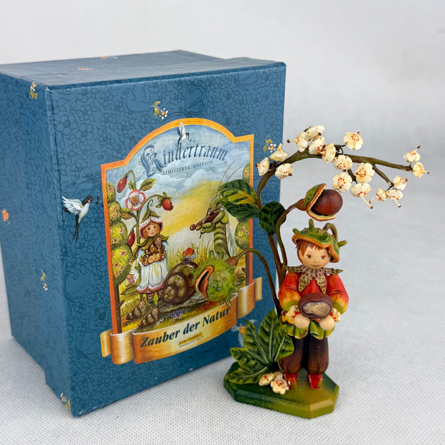Käthe Wohlfahrt Kindertraum Kastanienjunge 2000 Limited 840/3000 Figur 13cm mit Box
