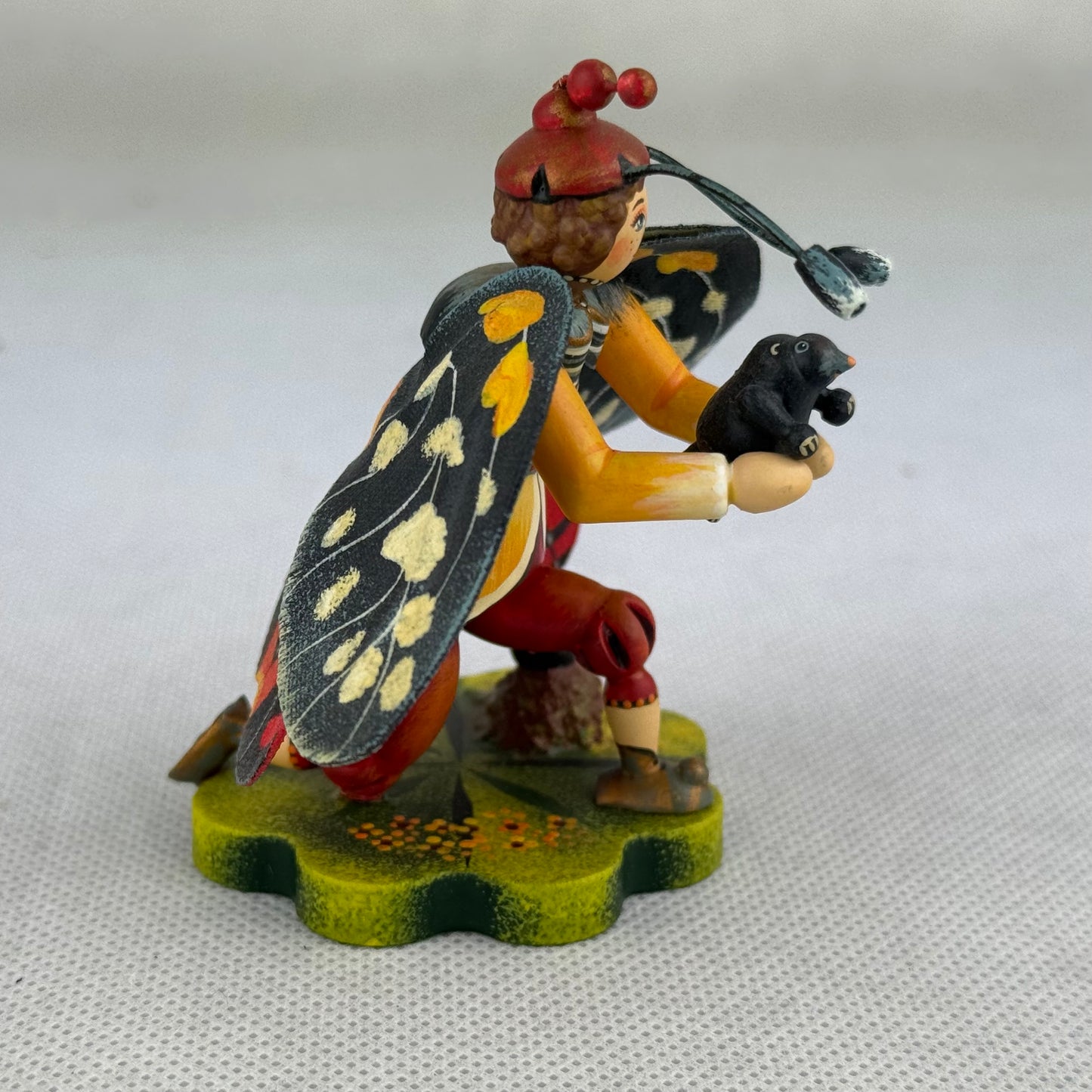 Käthe Wohlfahrt Kindertraum Schönbär 2003 Limited Edition 339/600 Zauber der Natur Figur