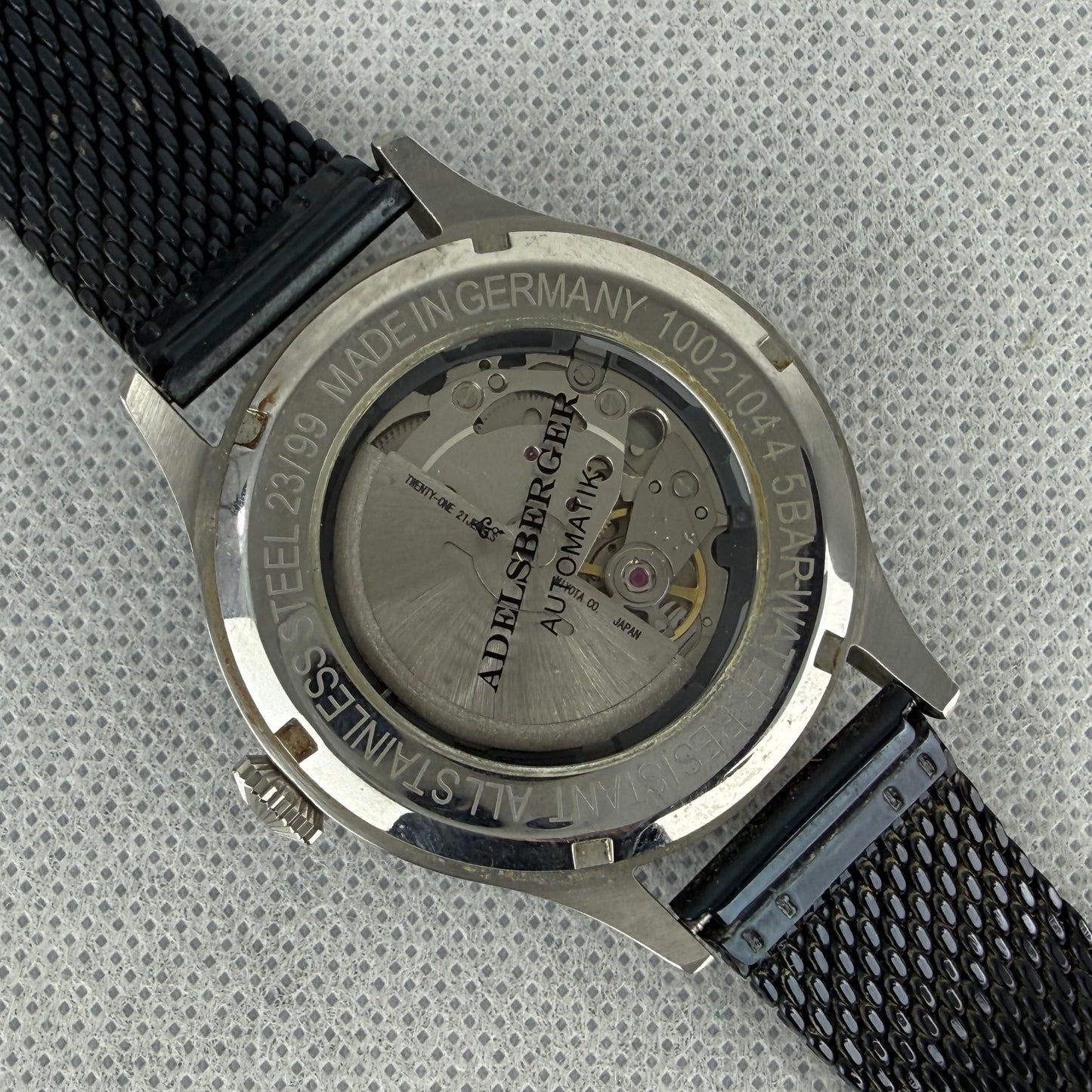 Adelsberger Automatic Wristwatch Limited Edition with Box & Papers