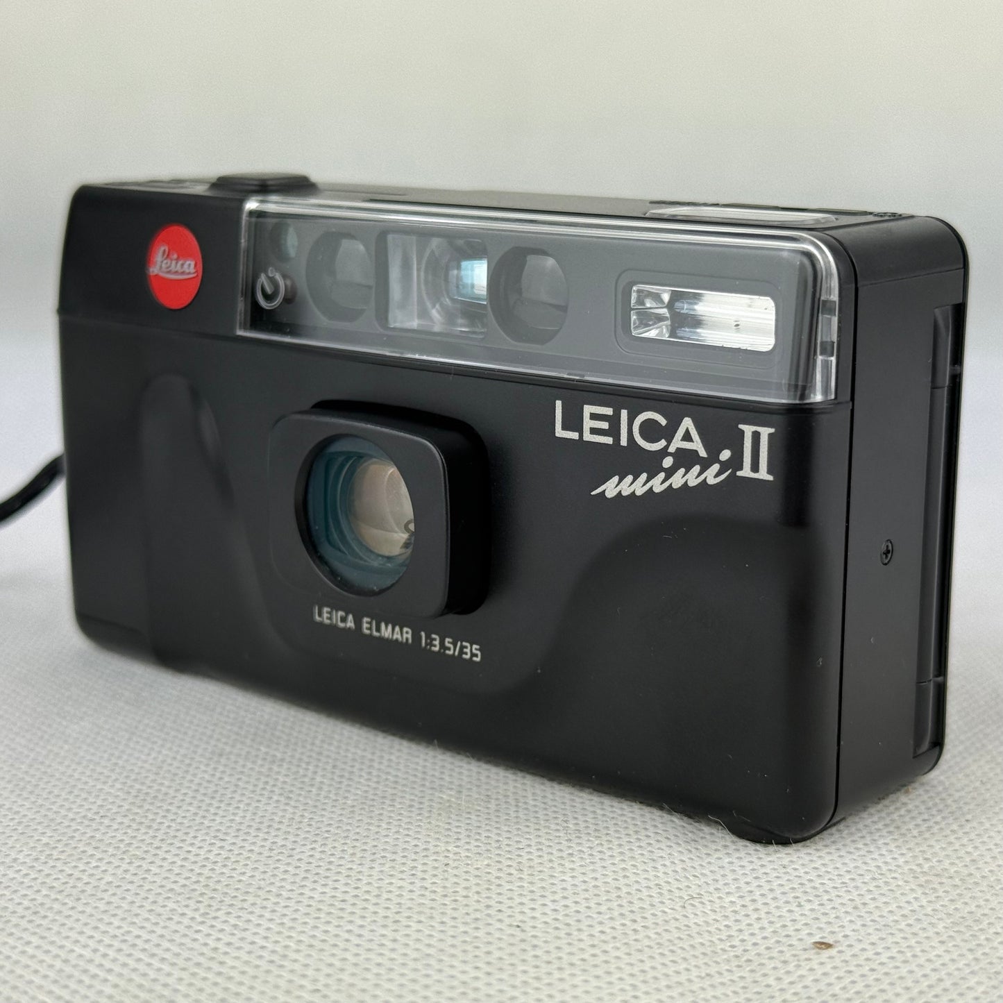 Leica mini II 35mm Film Camera Black Leica Elmar 35mm f/3.5 Vintage German