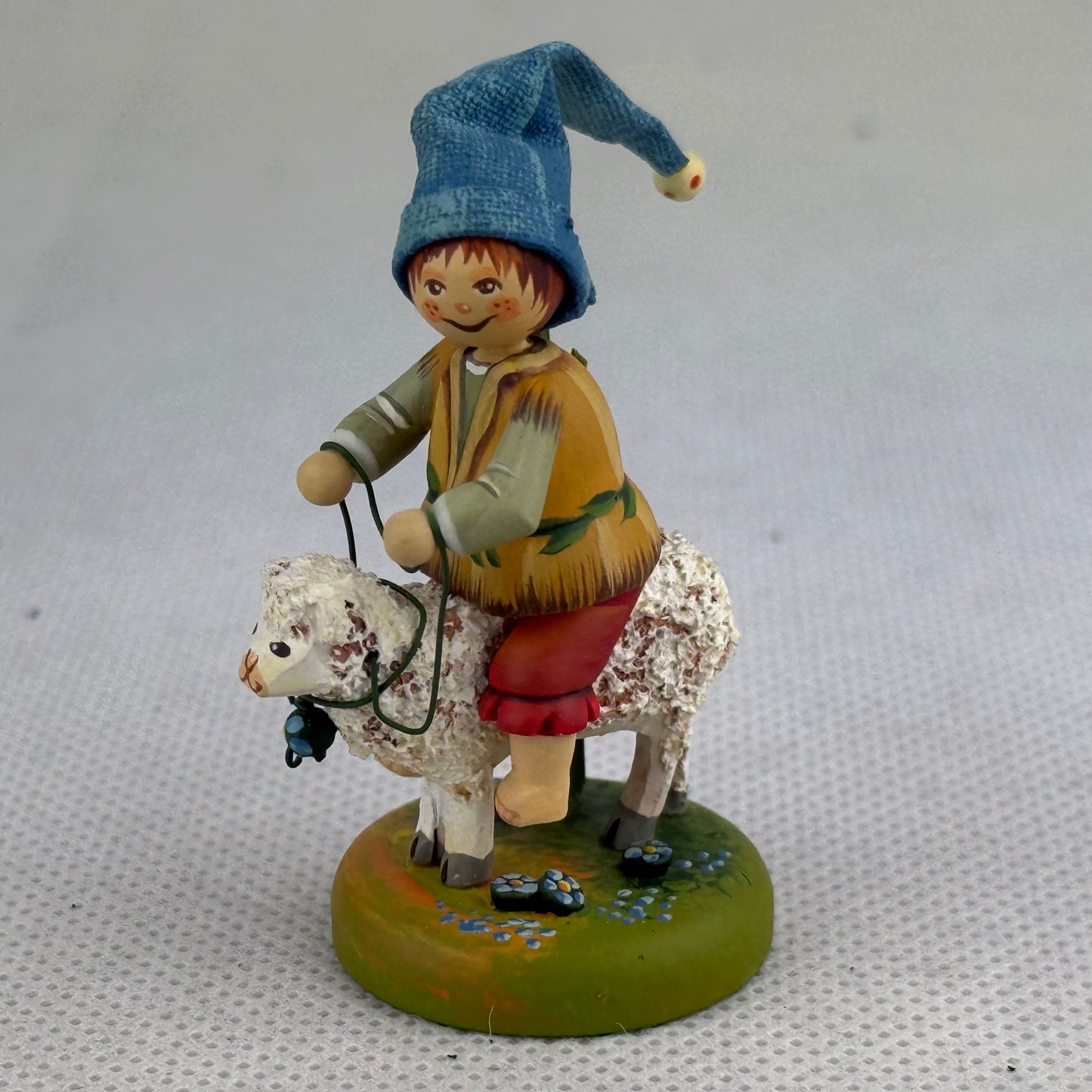 Käthe Wohlfahrt Kindertraum Figur 2006 Signed Gudrun Galler Limited Edition 306/800 Sheep
